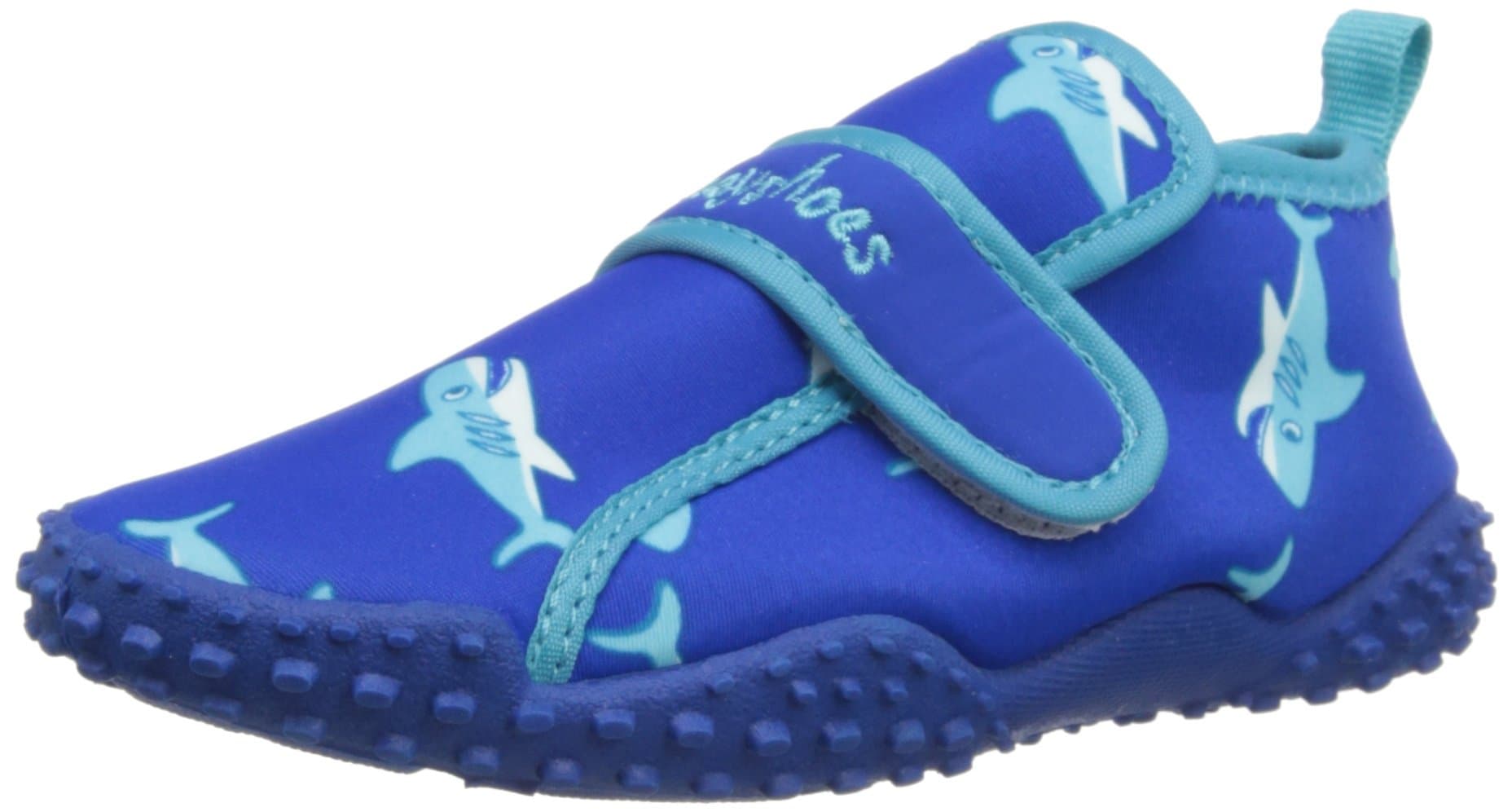 Playshoes Boys UV Protection Aqua Shoes Shark, 174773, Size EU 26/27