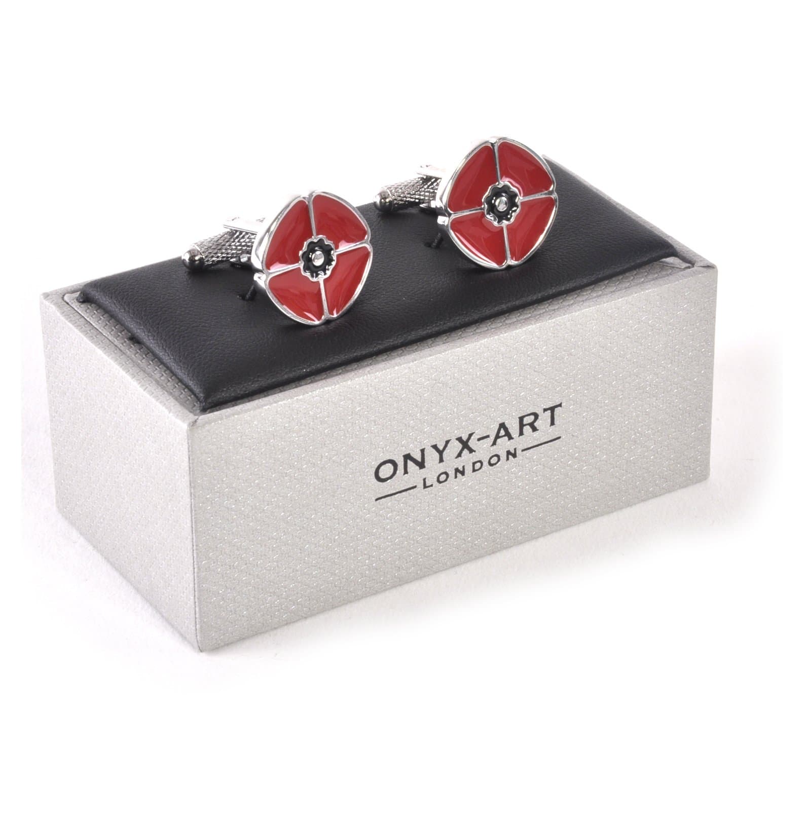 Cufflinks - Poppies