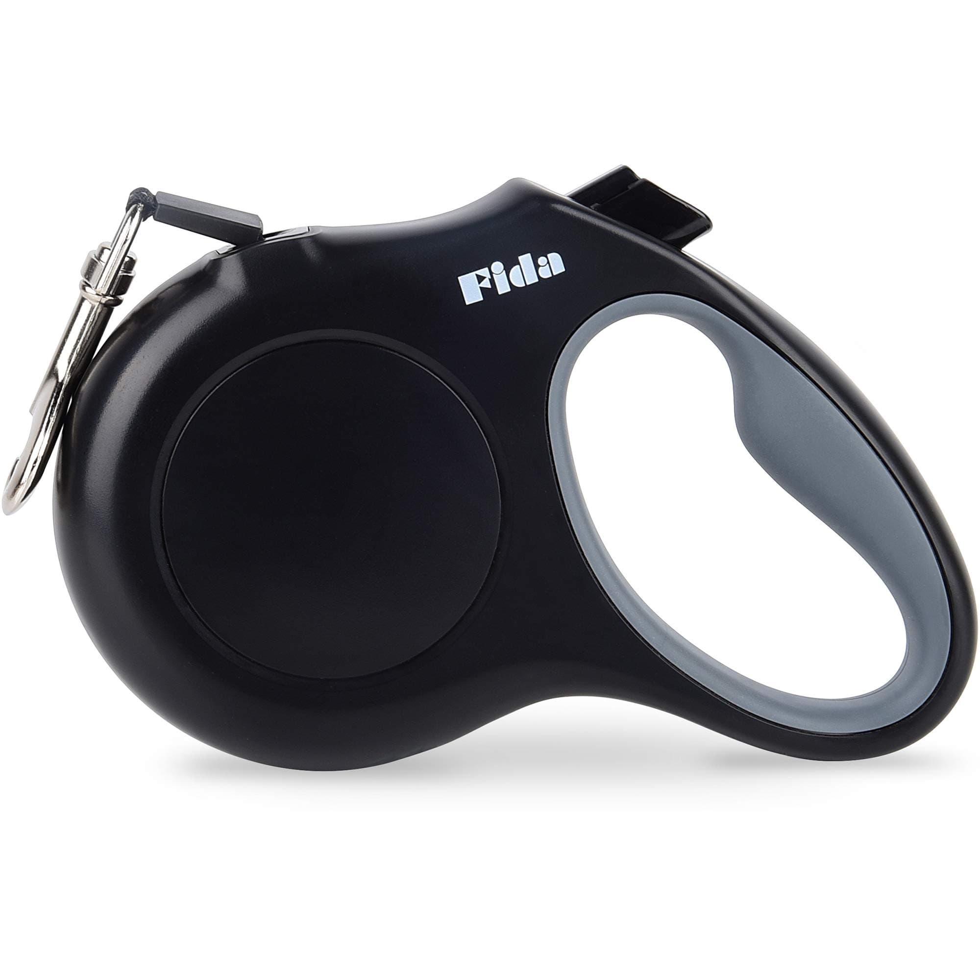 Fida Heavy Duty Retractable Dog Leash,16 ft Dog Walking Leash for Small Medium Dogs up to 44 lbs, Tangle Free. (Medium, Black)