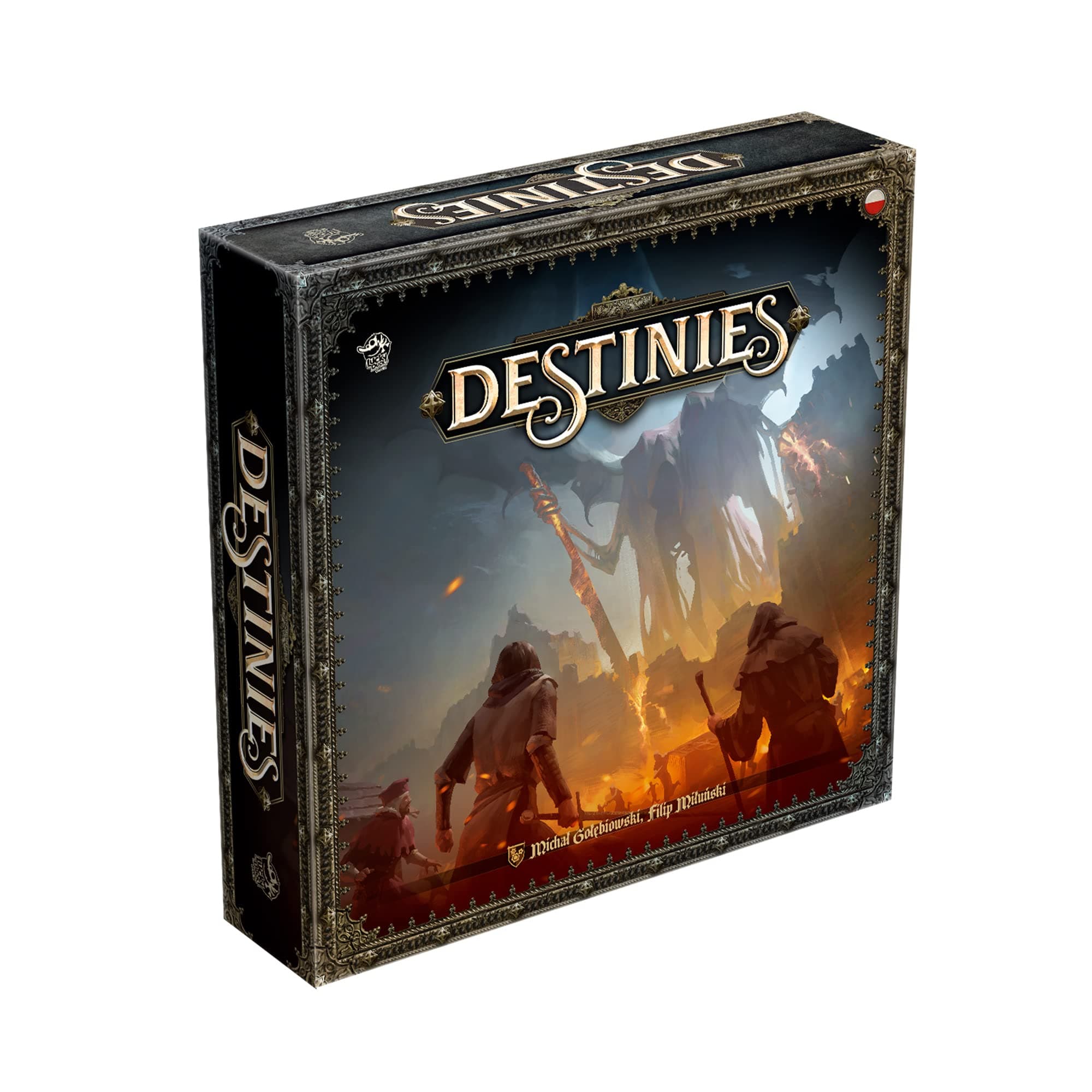 Destinies – Board Game by Lucky Duck Games 1-3 Players – 120-150 Mins of Gameplay – Board Games for Game Night – Games for Family Game Night - Teens and Adults Ages 14+ - English Version