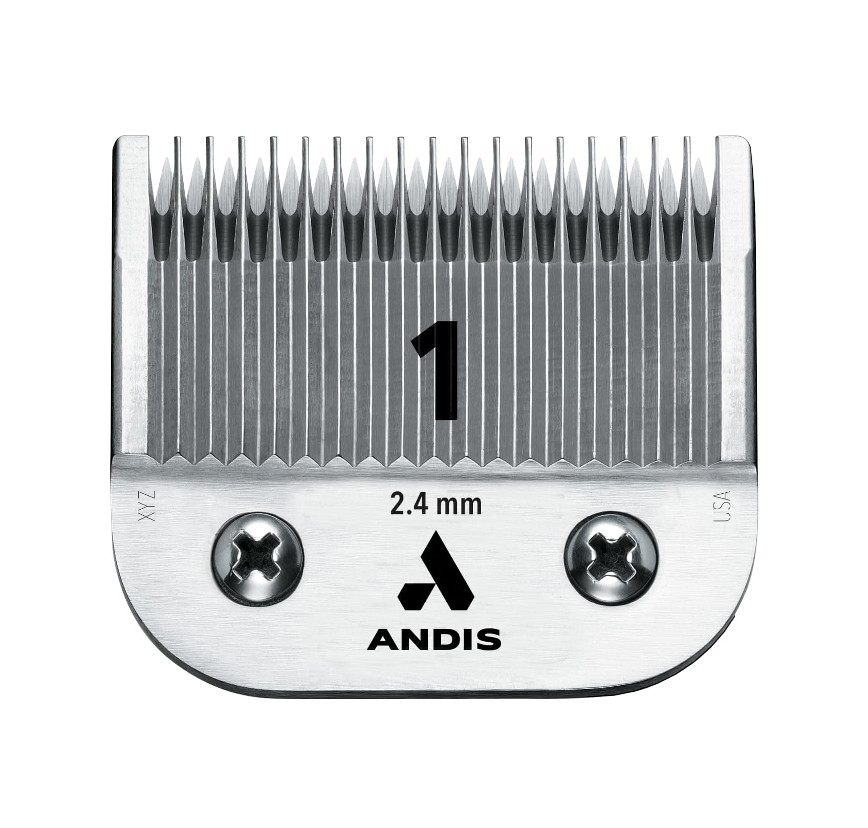 Andis Carbon-Infused Steel UltraEdge Dog Clipper Blade, Size-1, 3/32-Inch Cut Length (64070)