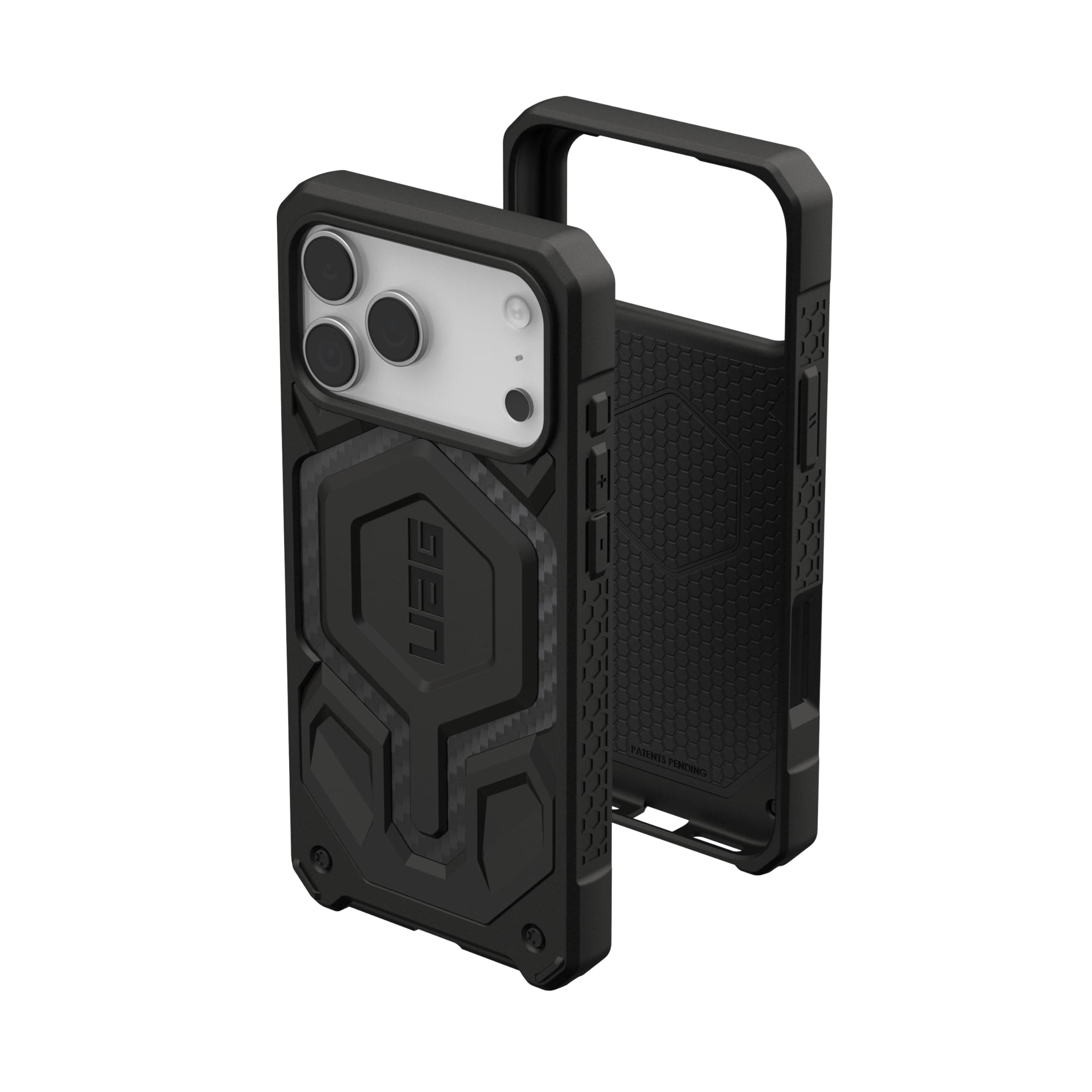 URBAN ARMOR GEAR UAG Designed for iPhone 17 Pro Max Case Monarch Pro - Compatible with MagSafe Military Grade Protective Cover, Carbon Fiber