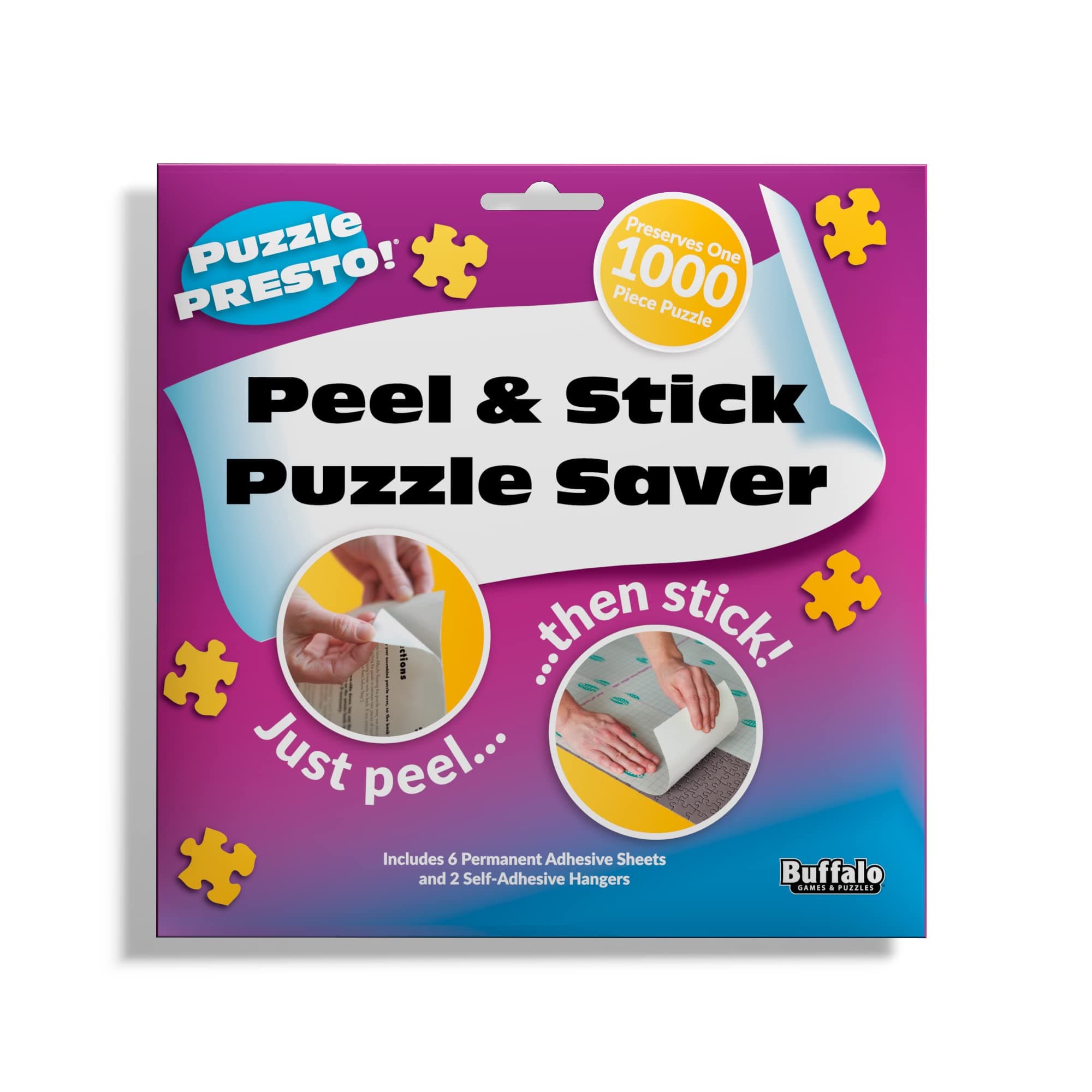 Puzzle Presto!剥がし&貼るパズルセーバー:オリジナル　完成したパズルを保存する最高の方法 標準 マルチカラー 9202