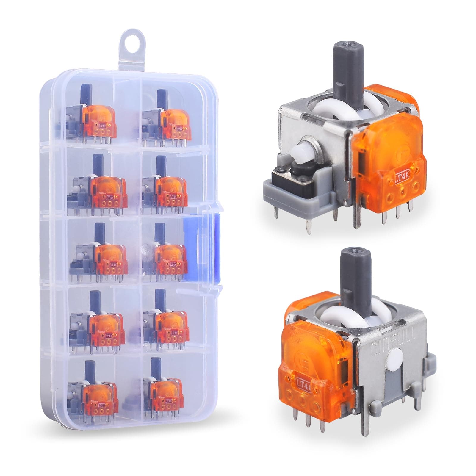 Qualitied TMR Electromagnetic Joystick Replacement for PS4/Xbox/PS5/Switch Pro-10 Packs (TMR PS5)