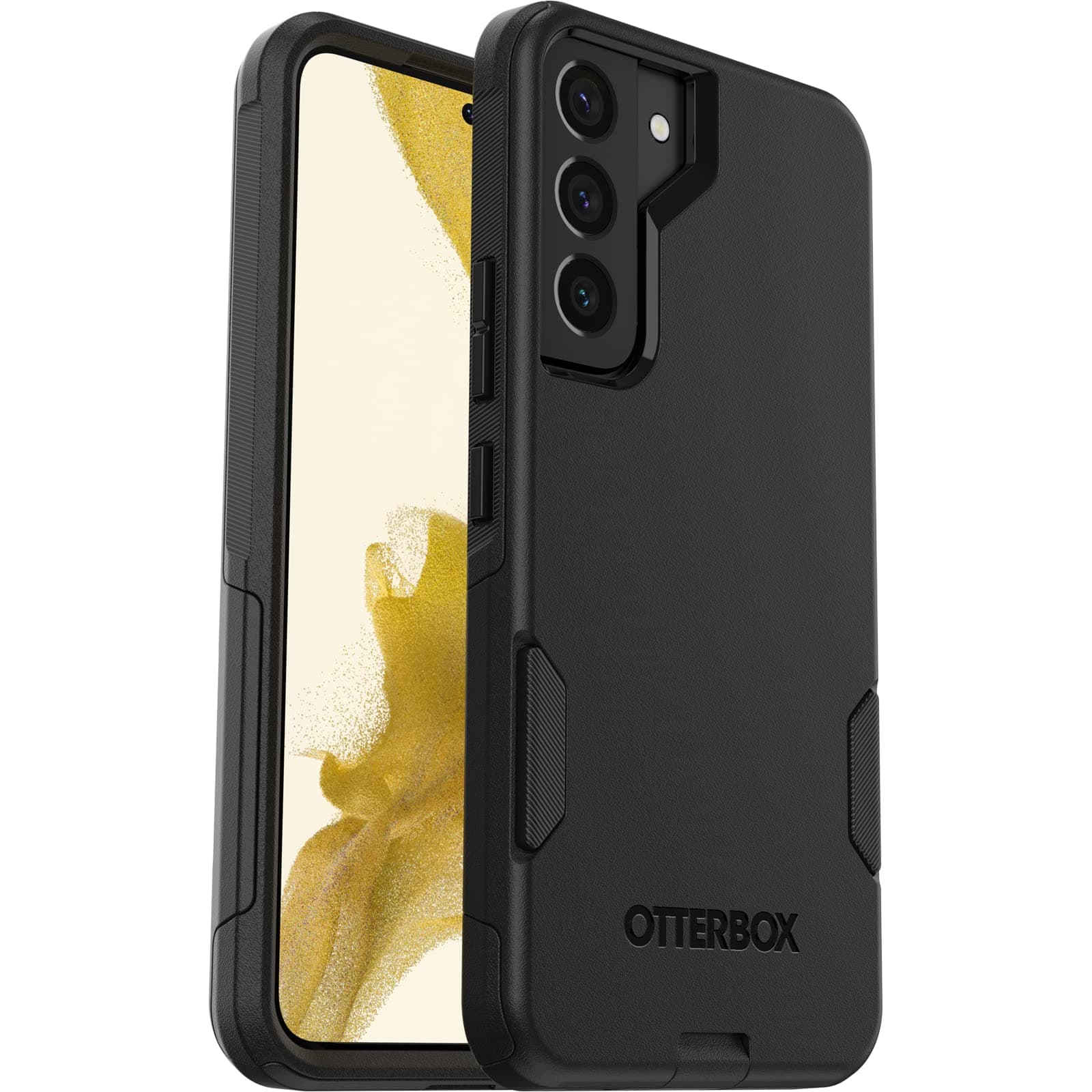 OtterBox Galaxy S22 コミューターシリーズケース - ブラック、スリム&タフ、ポケットフレンドリー、ポート保護付き