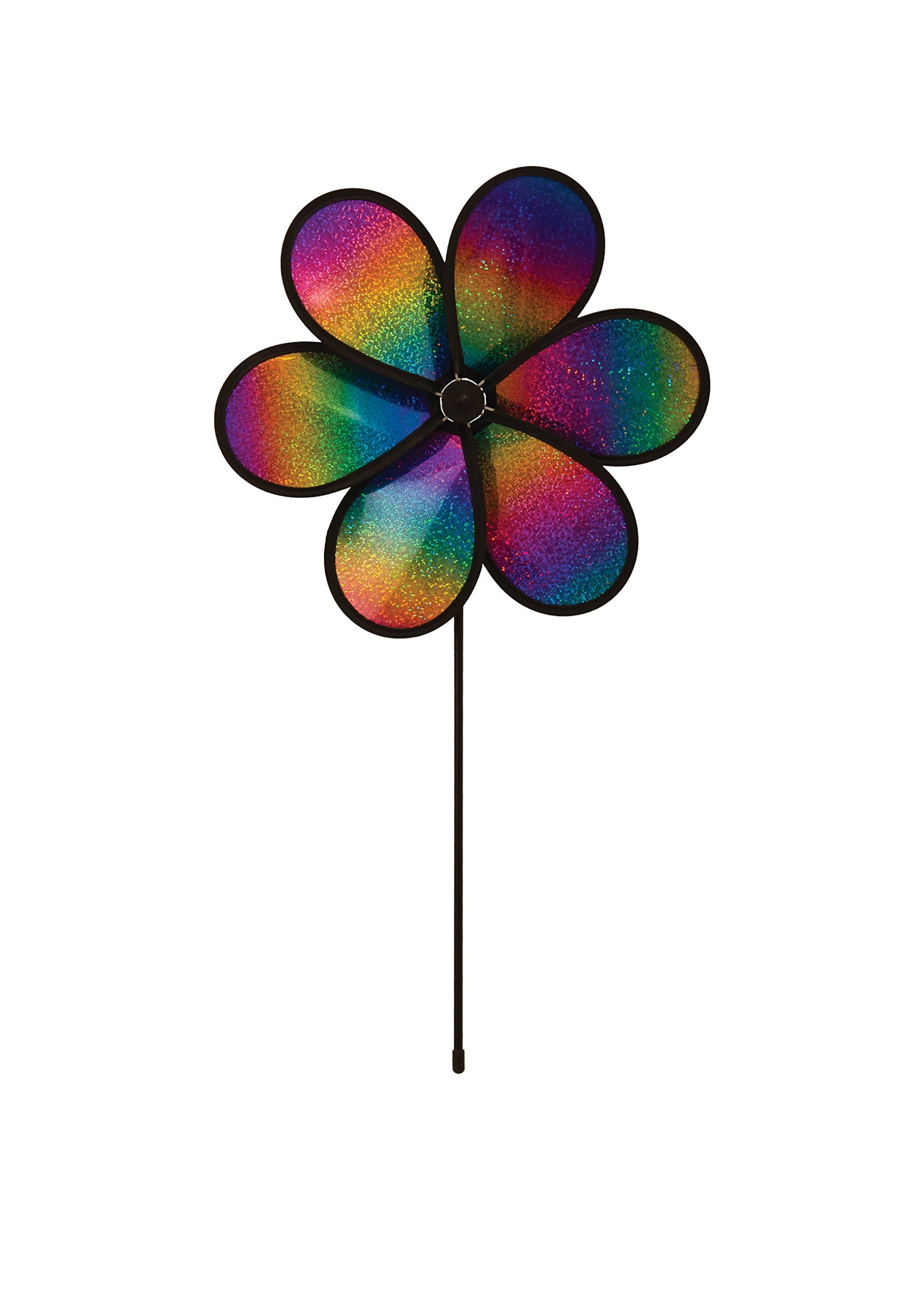 In the Breeze 6-Petal Rainbow Whirl Flower, 12-Inch
