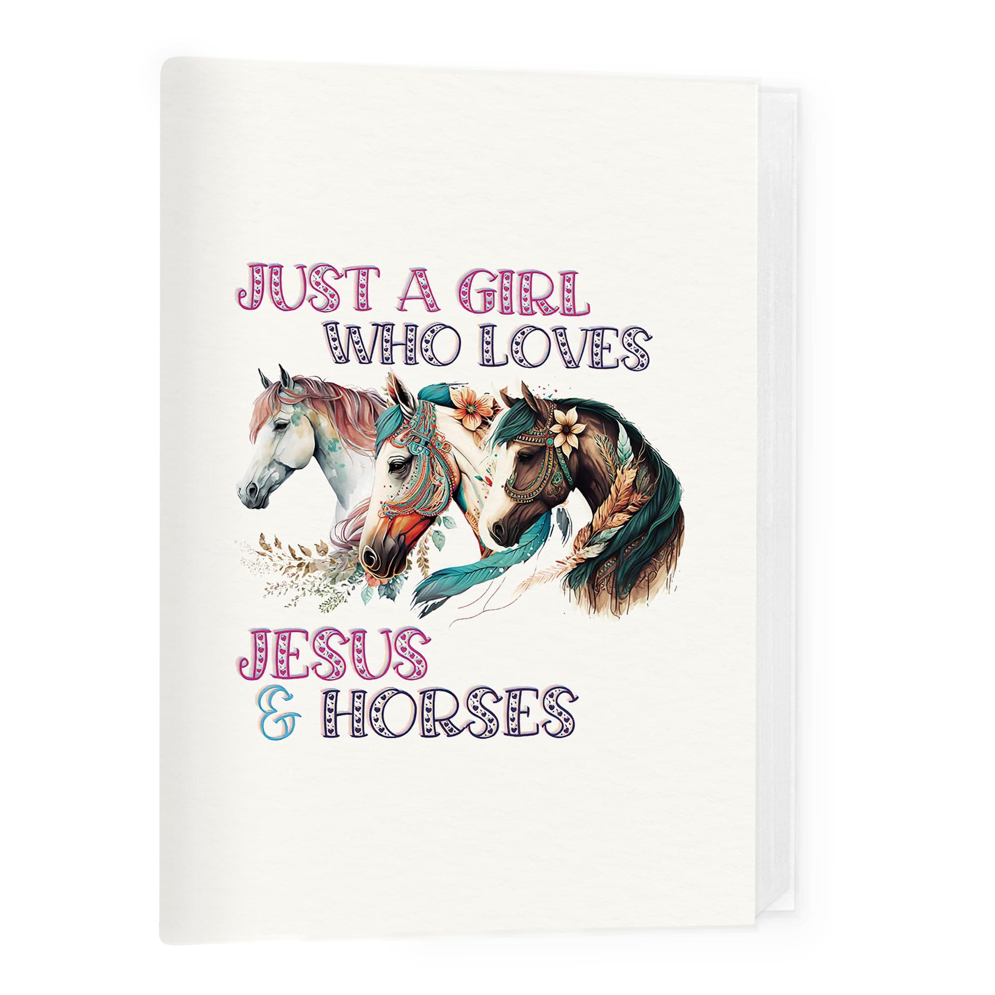 WOTYPU Horse Gifts Photo Album 4X6, Horse Gifts For Women Decor Photo Album Memory Book Keepsake With Hold 36 Pictures For Family Baby Graduation Wedding Anniversary Travel Vacation