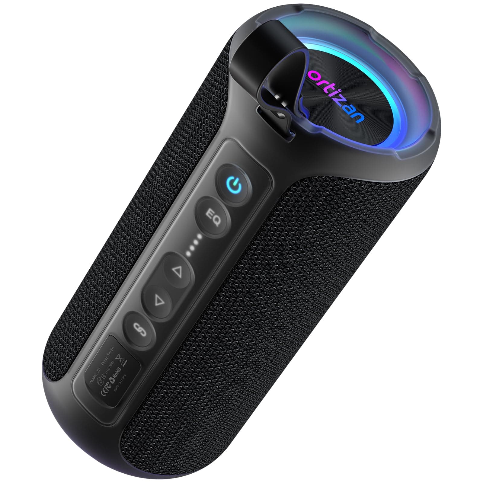 Ortizan Bluetooth Speaker, 40W Loud Sound with Bass (Black)