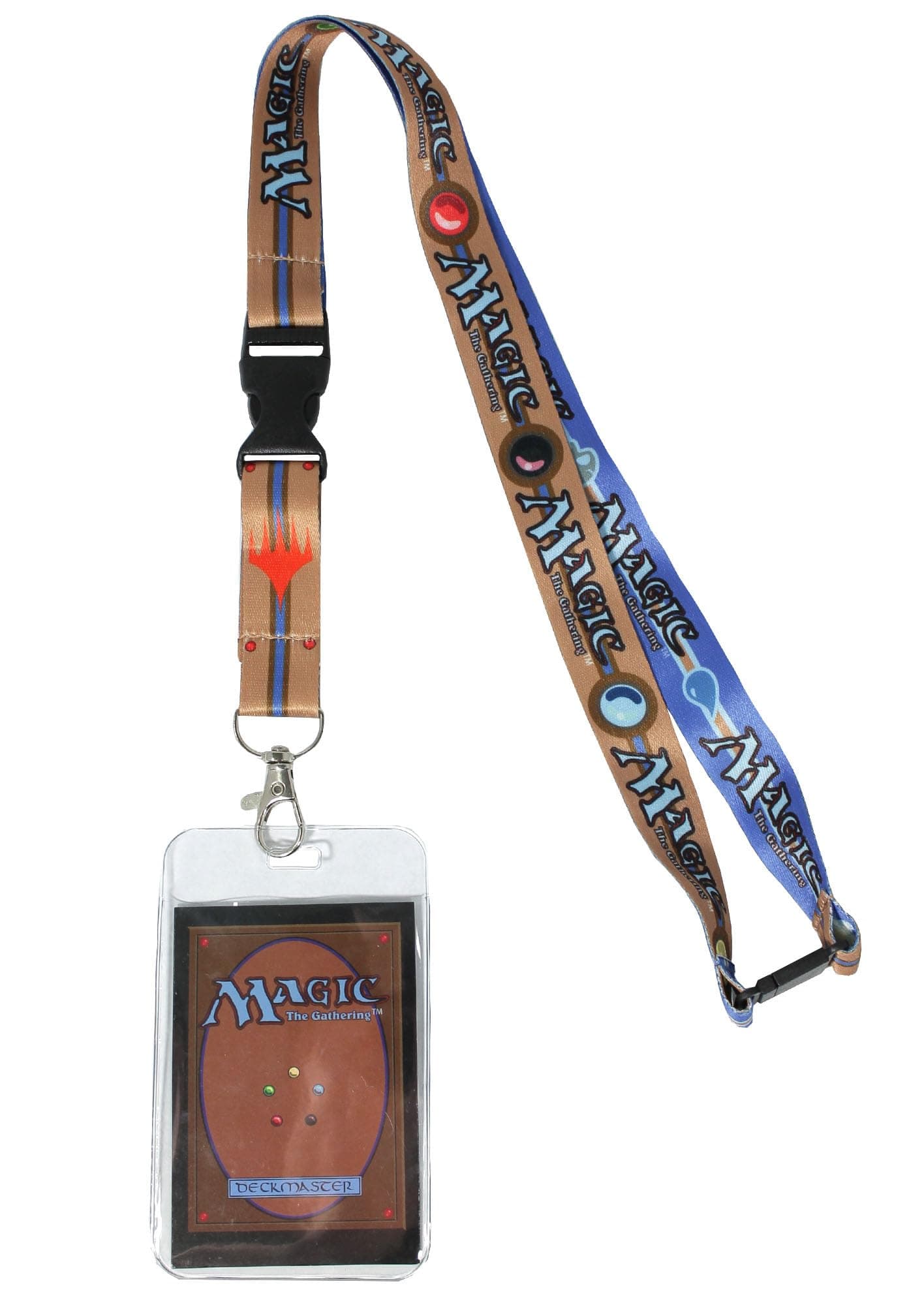 Magic The Gathering Lanyard ID Badge Holder Breakaway Neck Lanyard for Keychain, Cell Phone, Keys