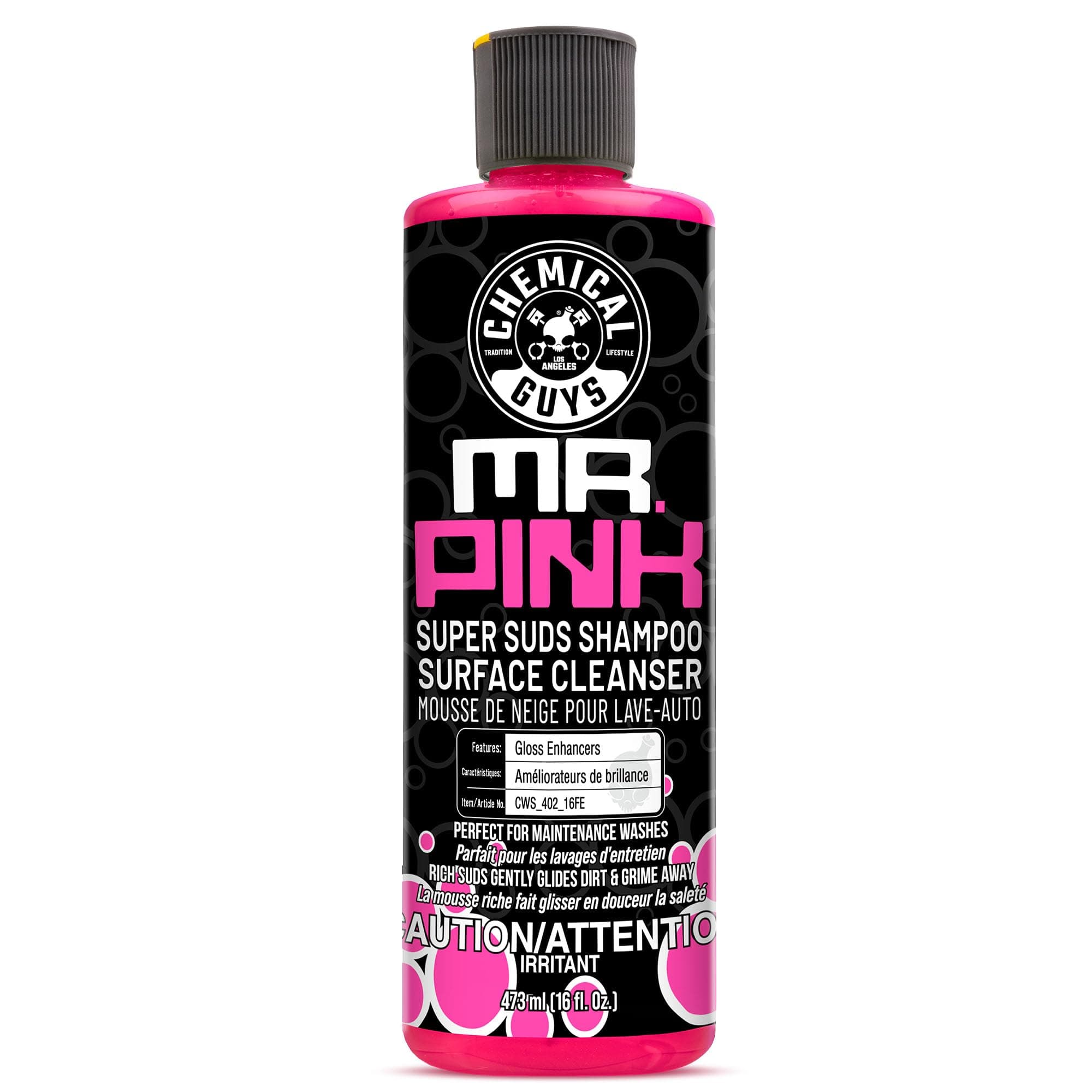 Chemical Guy MR. PINK SUPER SUDS SHAMPOO SURFACE CLEANSER 473 ML