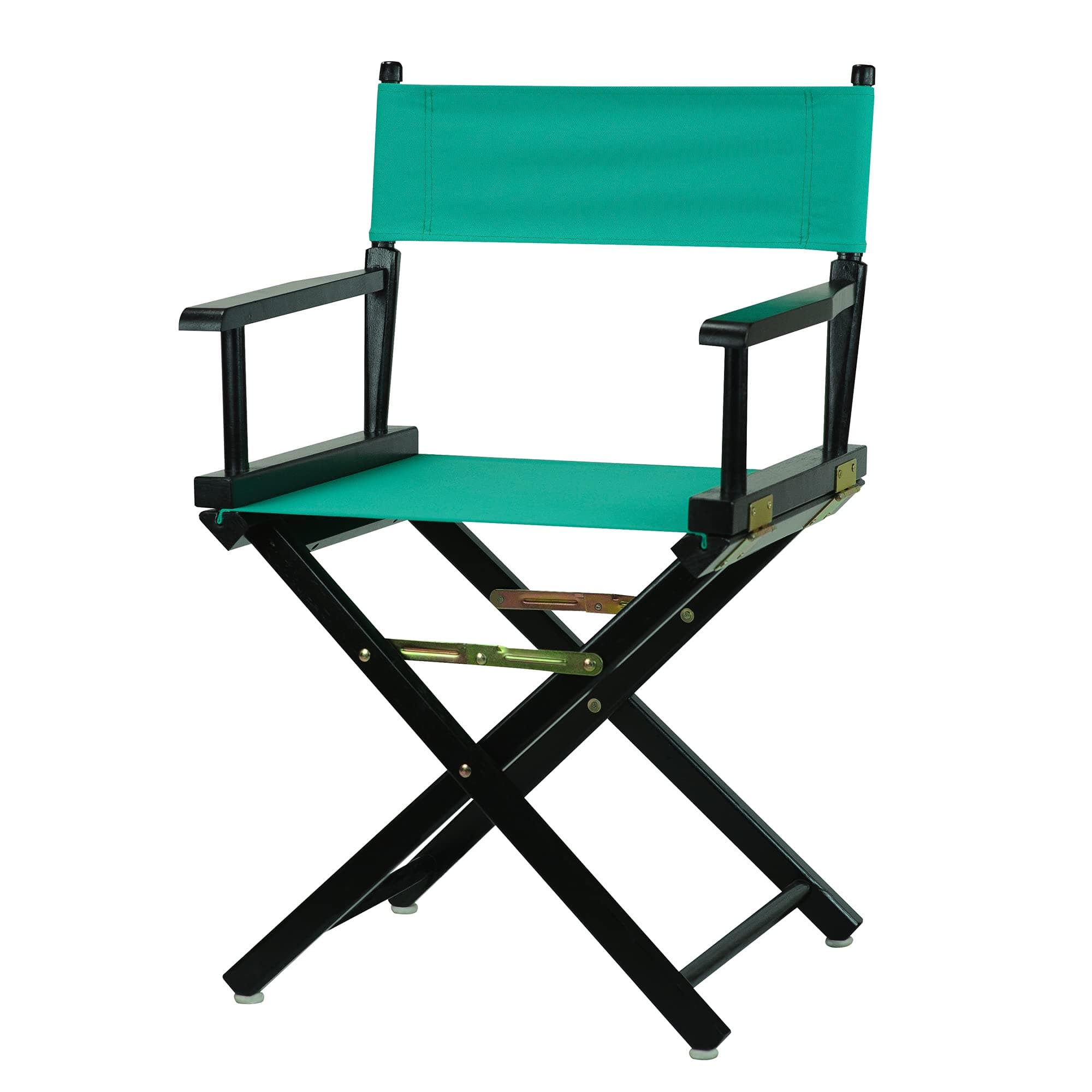 Casual Home 18" Black Frame-Teal Canvas Director Chair