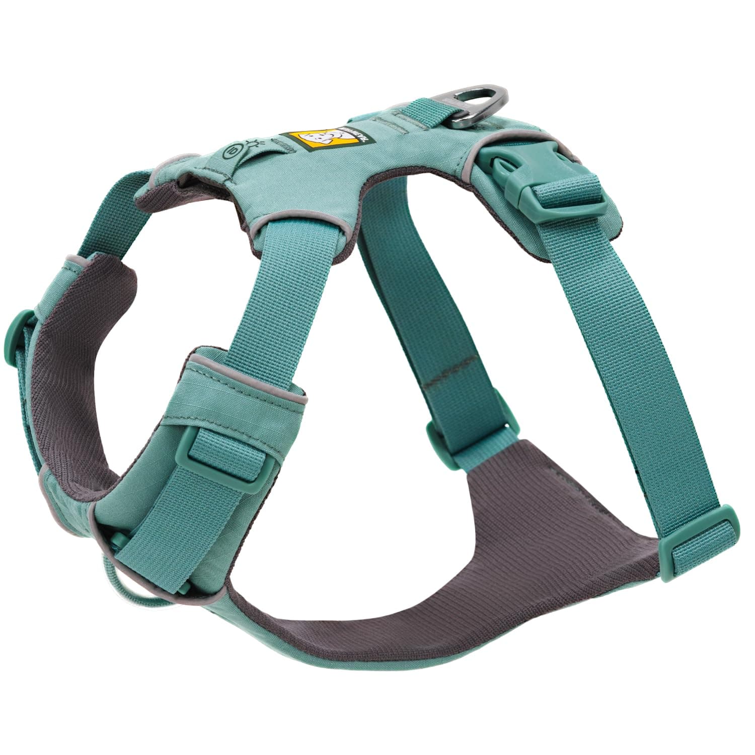 Ruffwear, Front Range Dog Chest Harness, River Rock Green, Medium