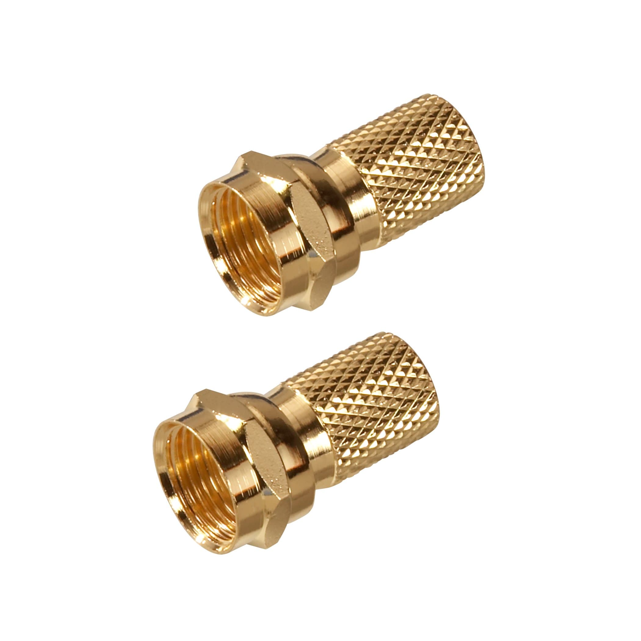 Zenith VA1002RG6TW Twist-on F Connectors, 2-Piece