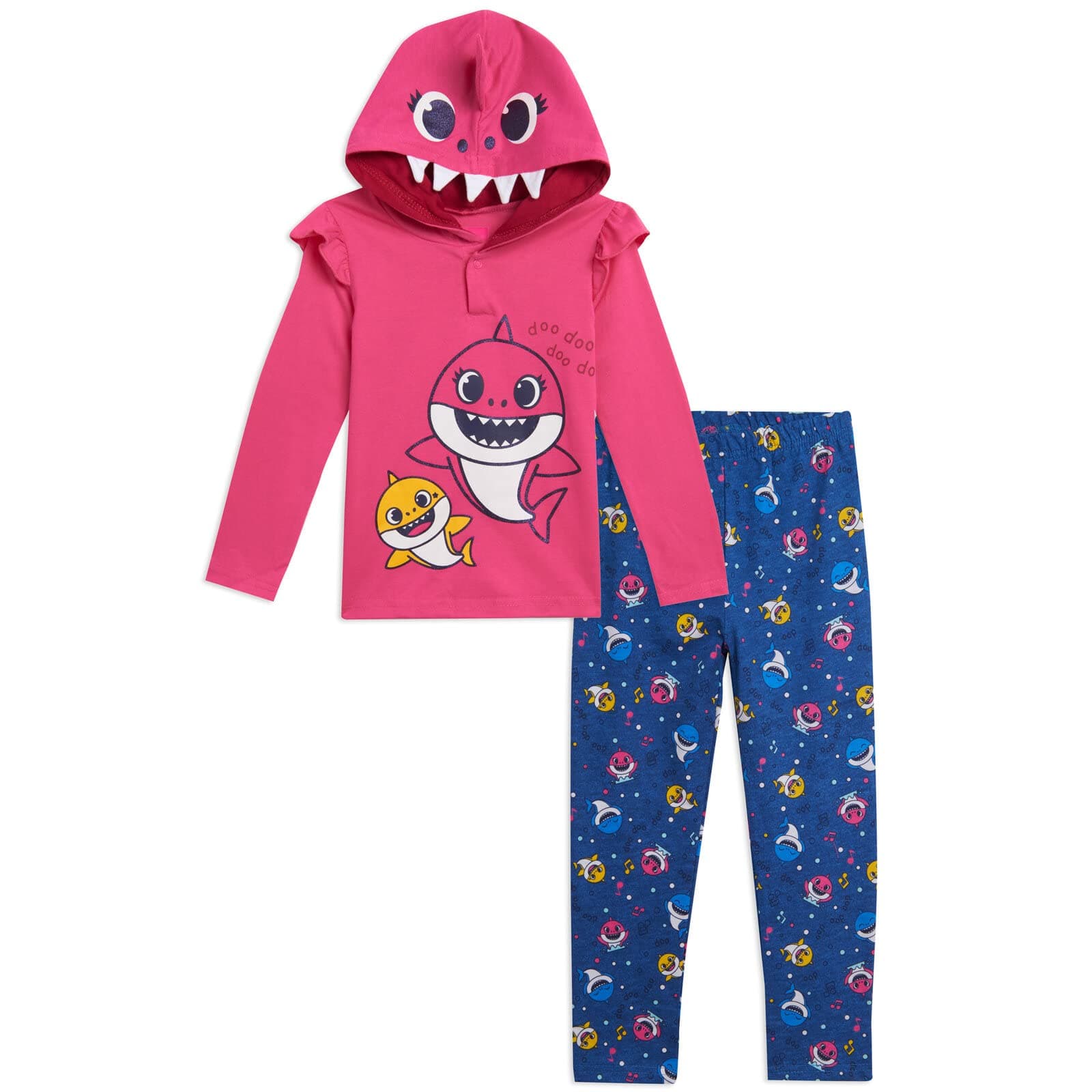 Pinkfong Baby Shark Baby Girls' Pink Mommy 0-3 Months