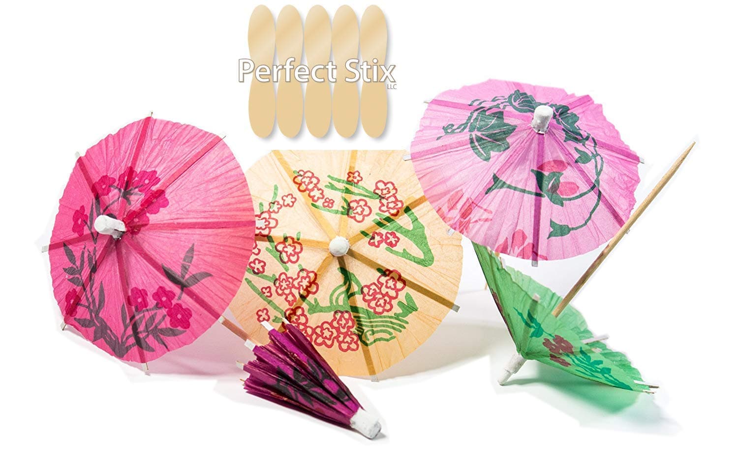 4" Parasol Picks - pack of 144ct, Parasol Picks 144