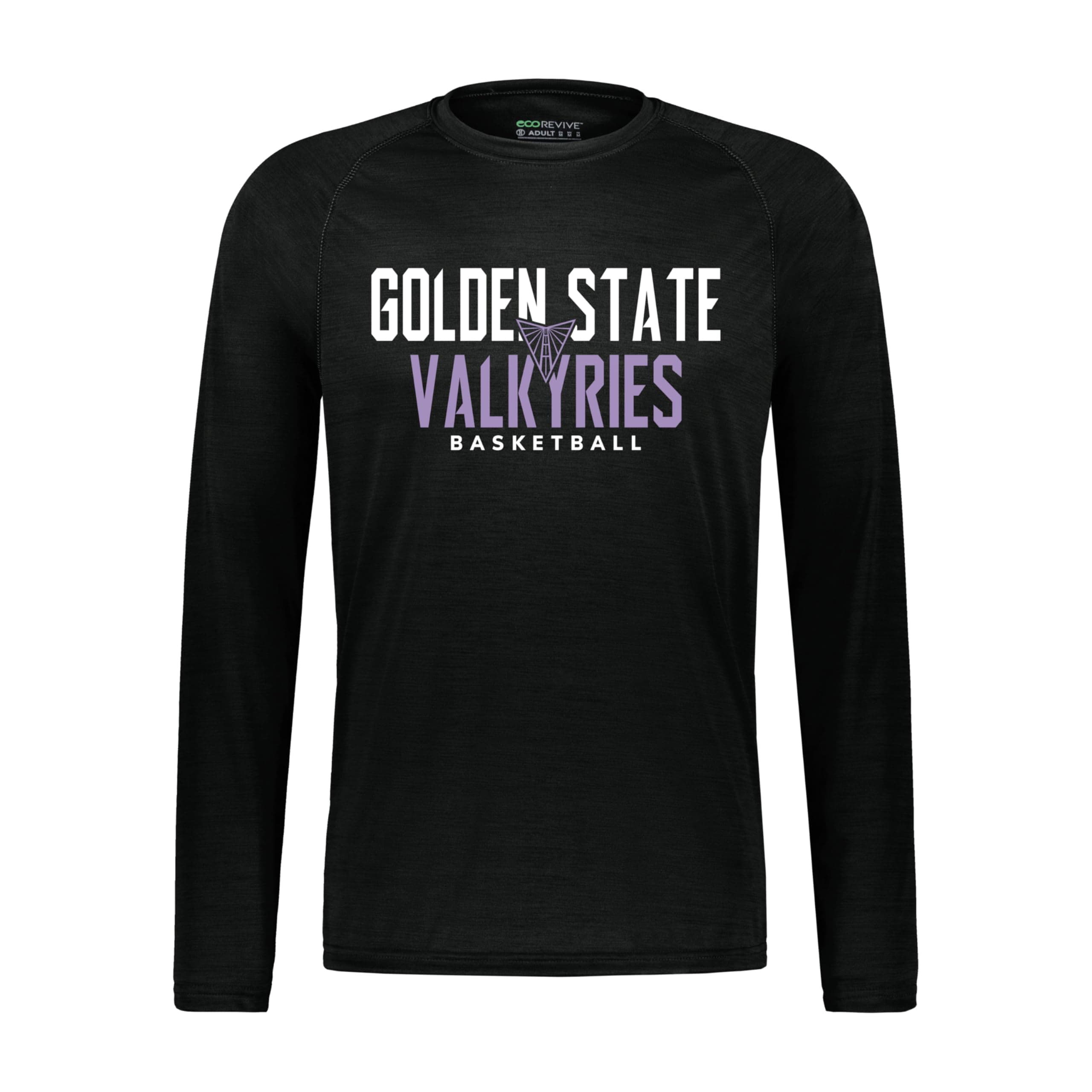 Holloway WNBA Golden State Valkyries All-Pro Long Sleeve Tee - Moisture-Wicking Athletic Shirt, Basketball Fan Gear, Multi, Medium