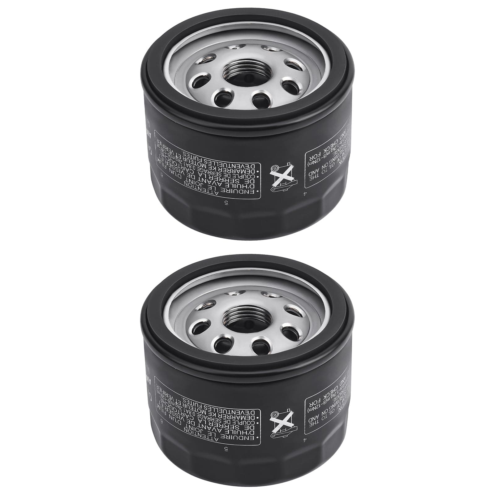 AHNTTGS Oil Filter 49065-0721 49065-7007 Compatible with Kawasaki FR600V FR651V FR691V FR730VFS600V FS651V FS691V FS730V FX481V FX600V FX651V FX691V FX730V Engine Lawn Mower Oil Filter (2)