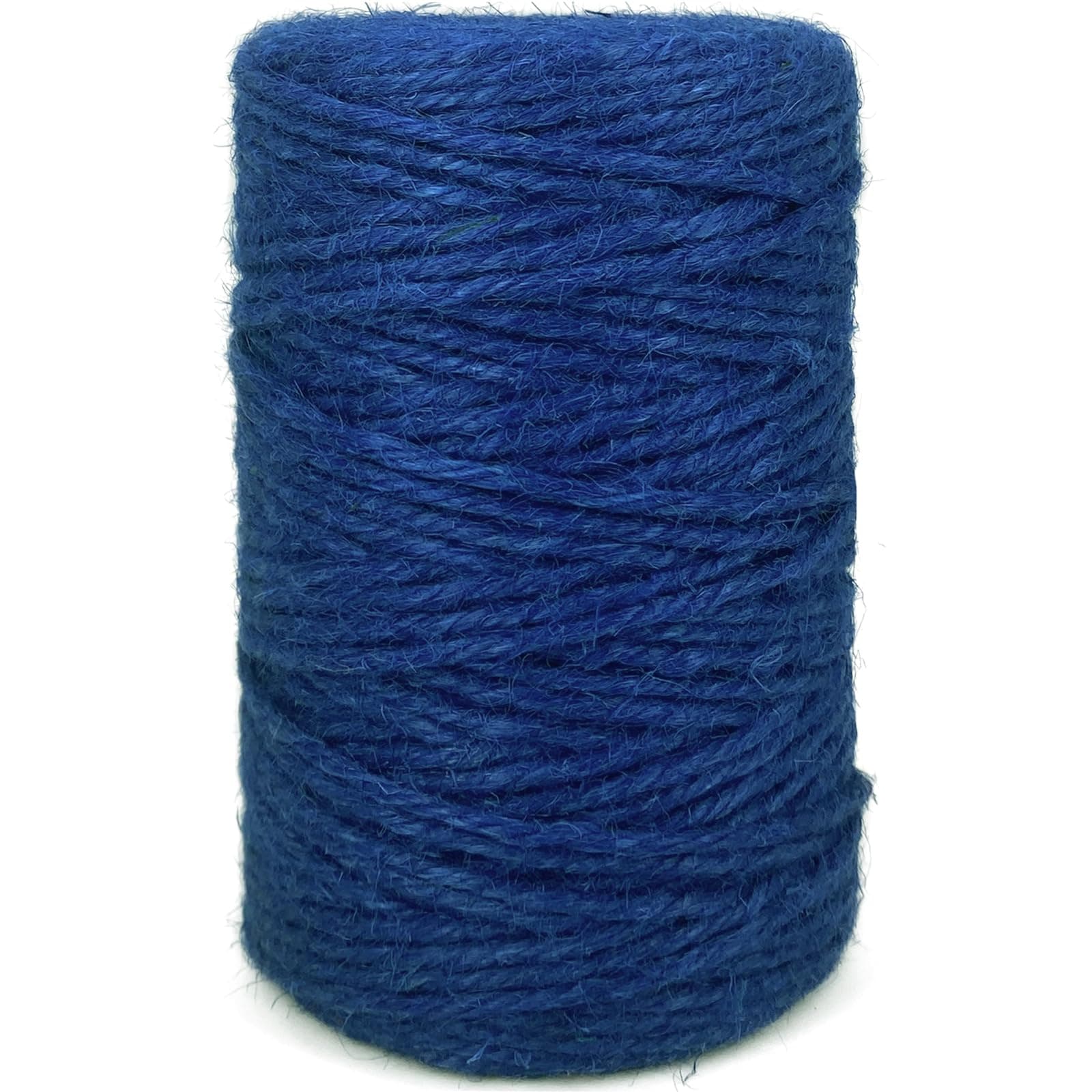 Leecogo Royal Blue 2.5mm Jute Twine 328 Feet Heavy Duty Garden Twine String for Gardening Plant Crafts and Decorative Projects