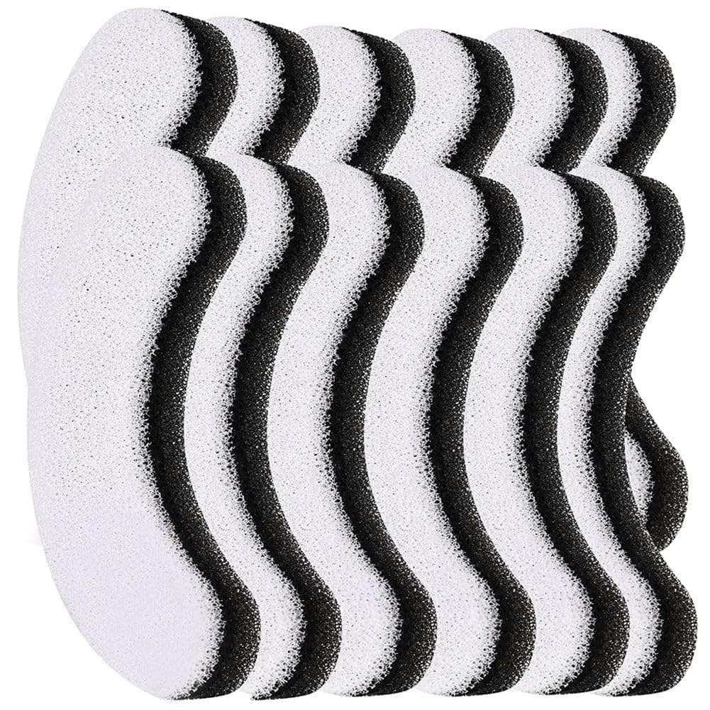 yixue 12PCS Dog Water Fountain Filters Pet Fountain Filters Replacement Filters for Sponge Pre-Filters