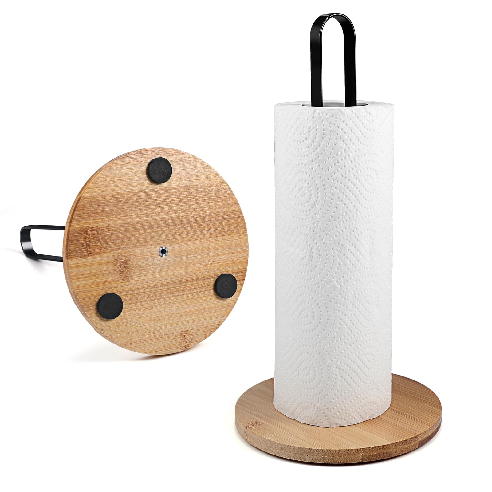 Paper Towel Holder Countertop Standing Paper Roll Holder