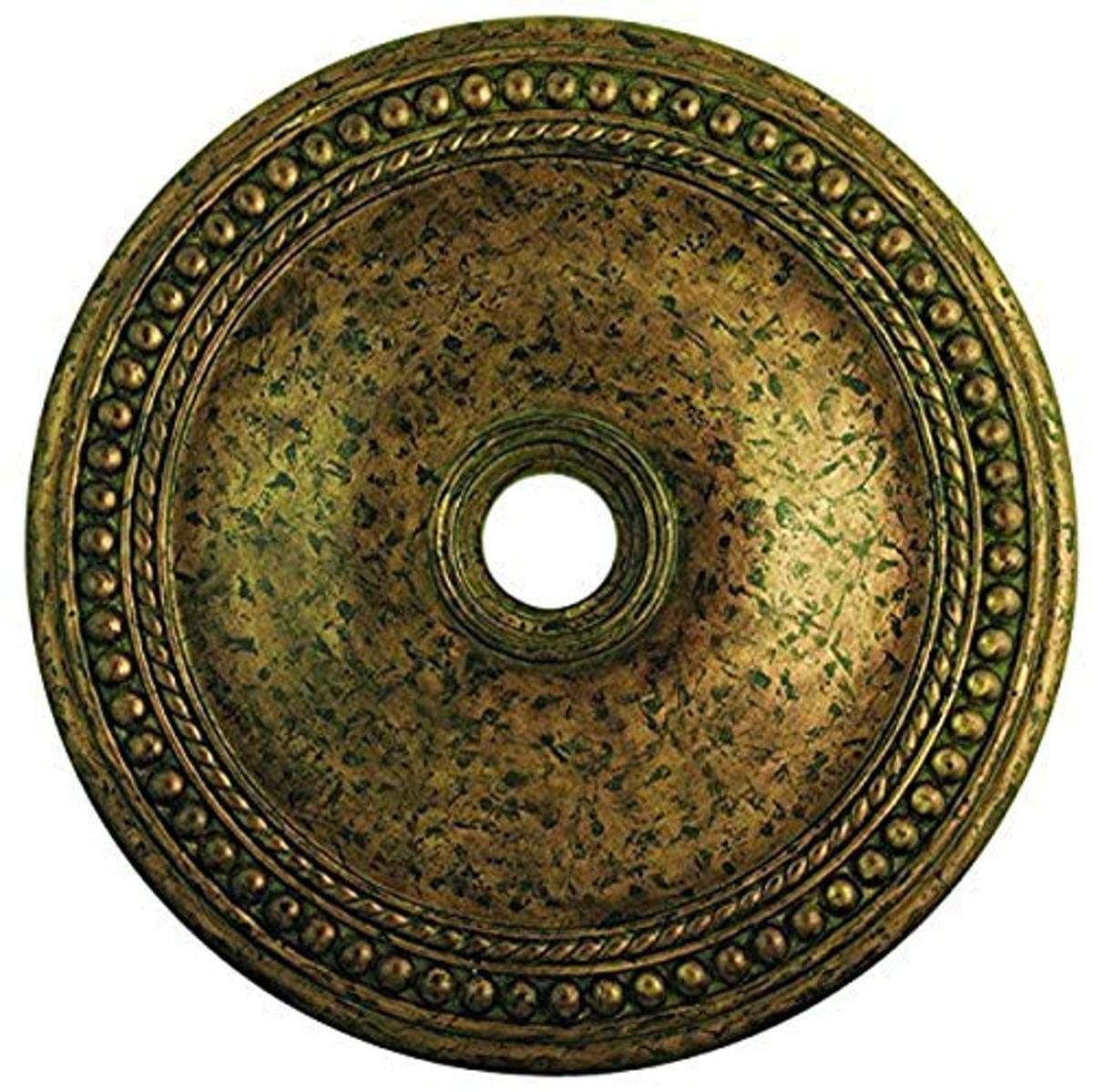 Livex Lighting 82077-71 Wingate Ceiling Medallion, Hand Applied Venetian Golden Bronze