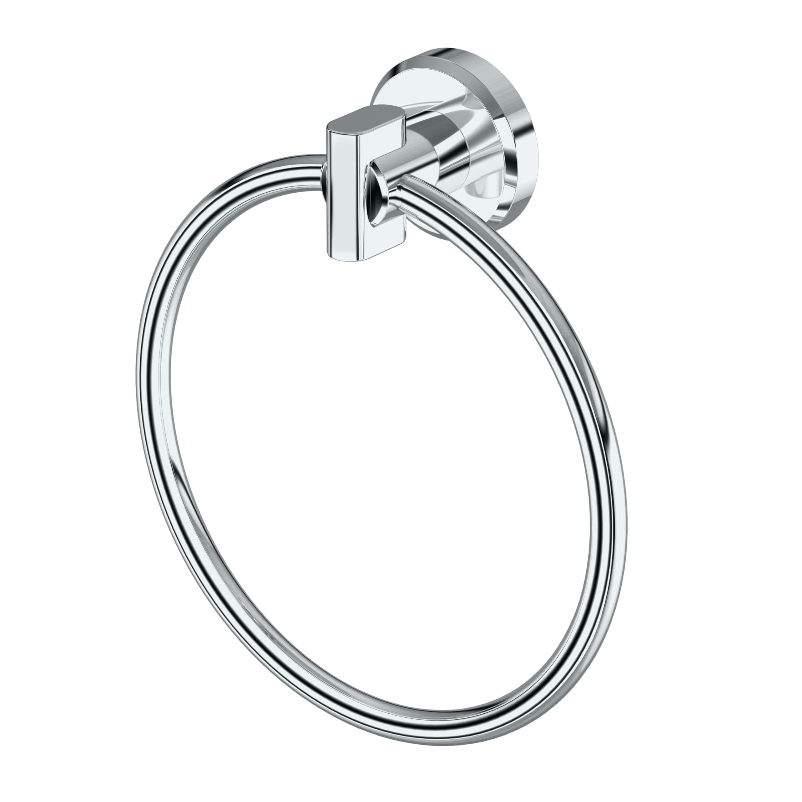 Gatco 5452 Locke Towel Ring, Chrome
