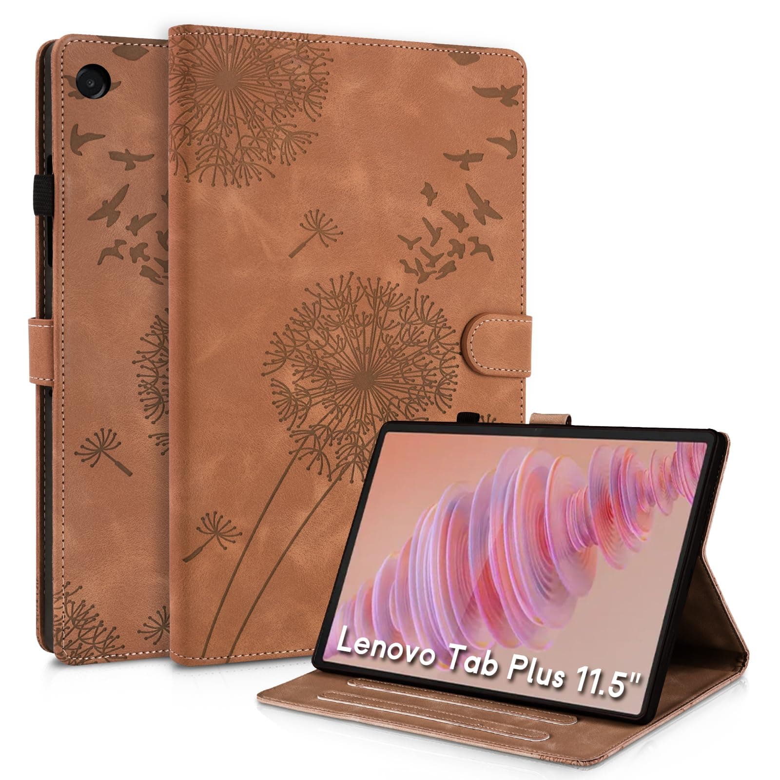 Case for Lenovo Tab Plus 11.5" 2024 Tablet (TB351FU),Brown