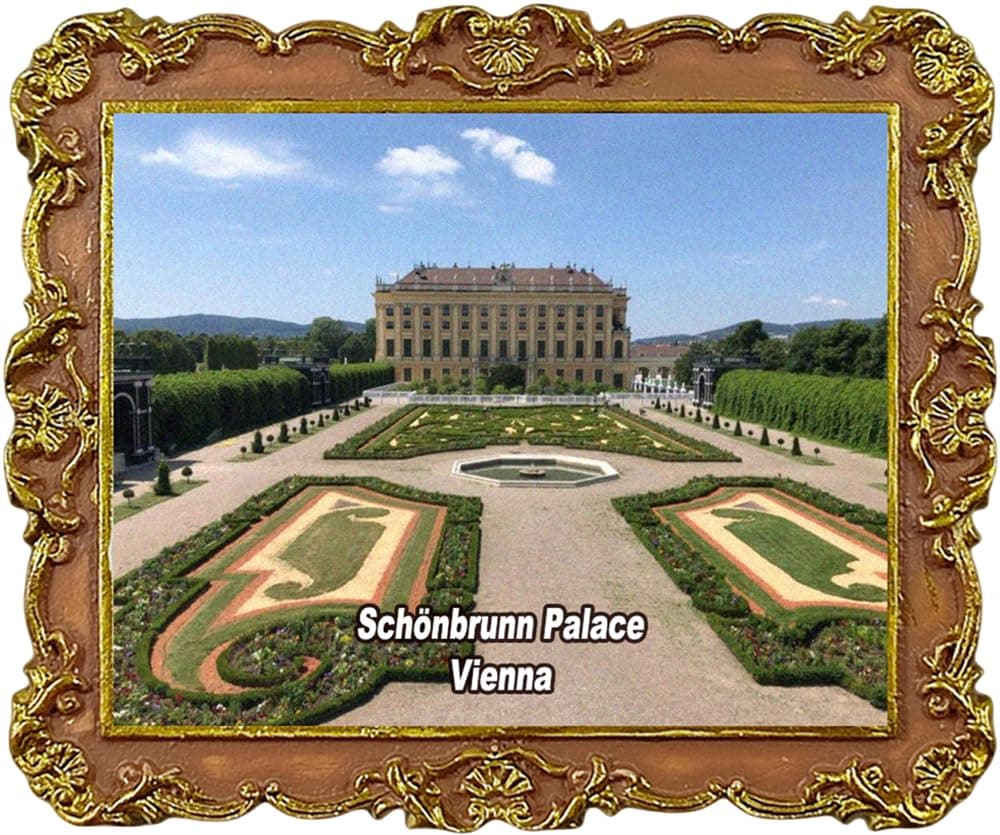 Schönbrunn Palace Vienna Austria Tourist Souvenir Fridge Magnet City Attractions Refrigerator Magnet