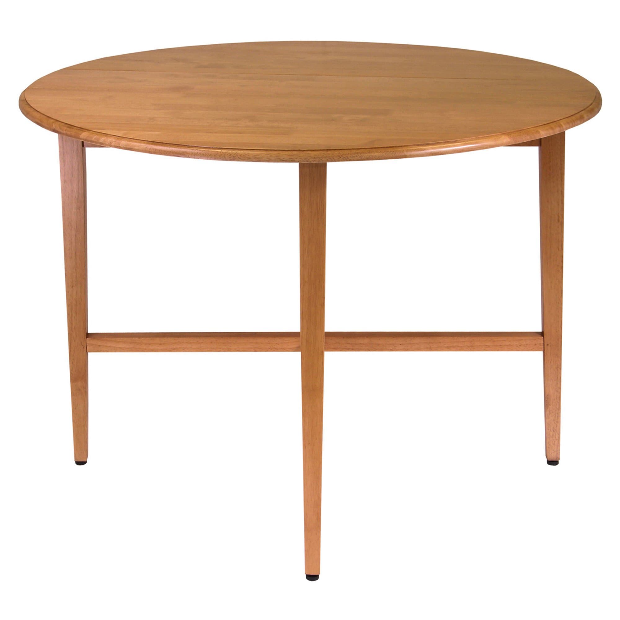 Winsome Wood 42-Inch Round Drop Leaf Table