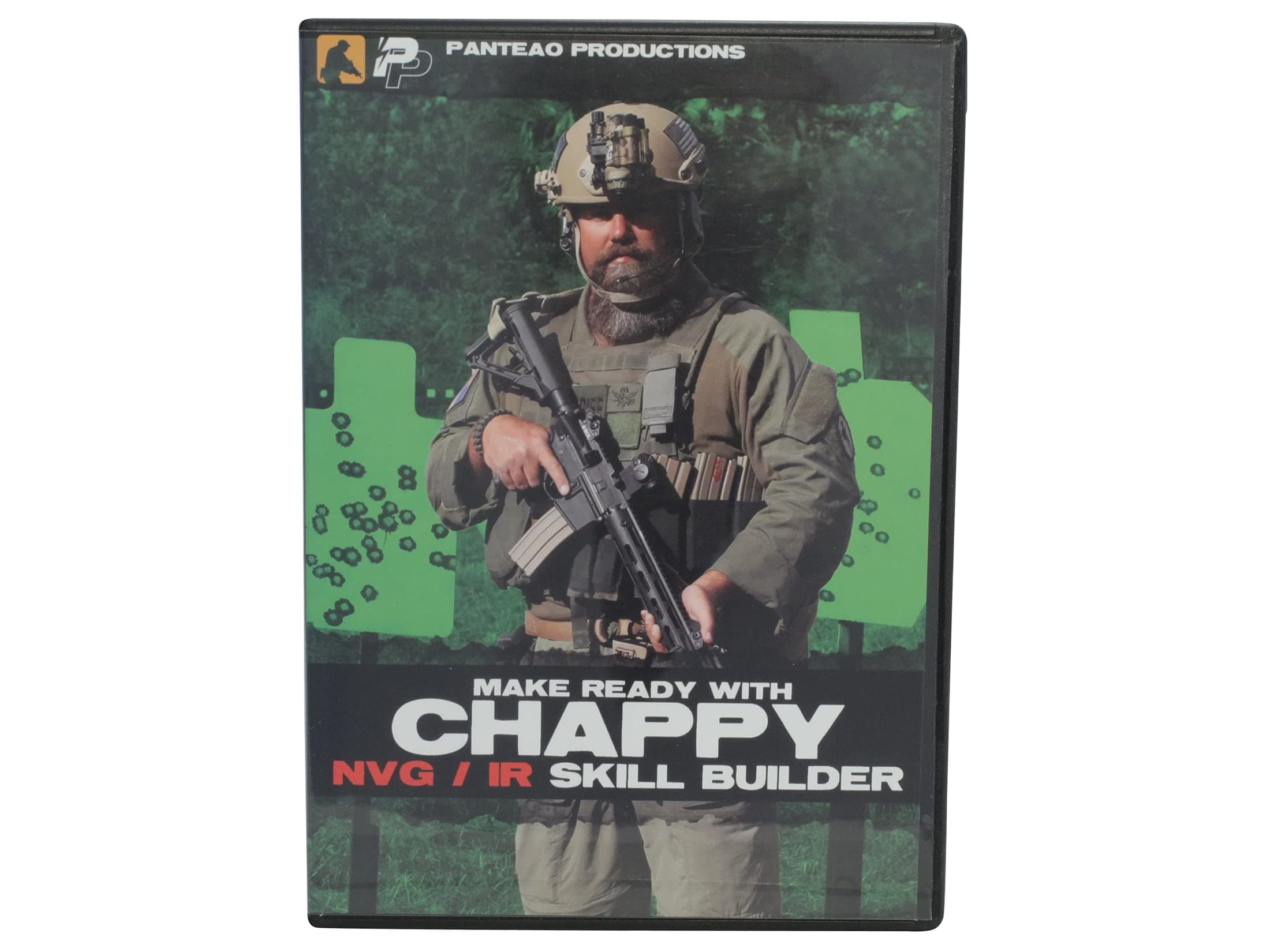 Panteao Productions: Make Ready with Chappy NVG/IR Skill Builder - PMR036 - LMS Defense - Night Vision - IR - Low Light - Night Shooting - NVG - EAG Tactical - DVD