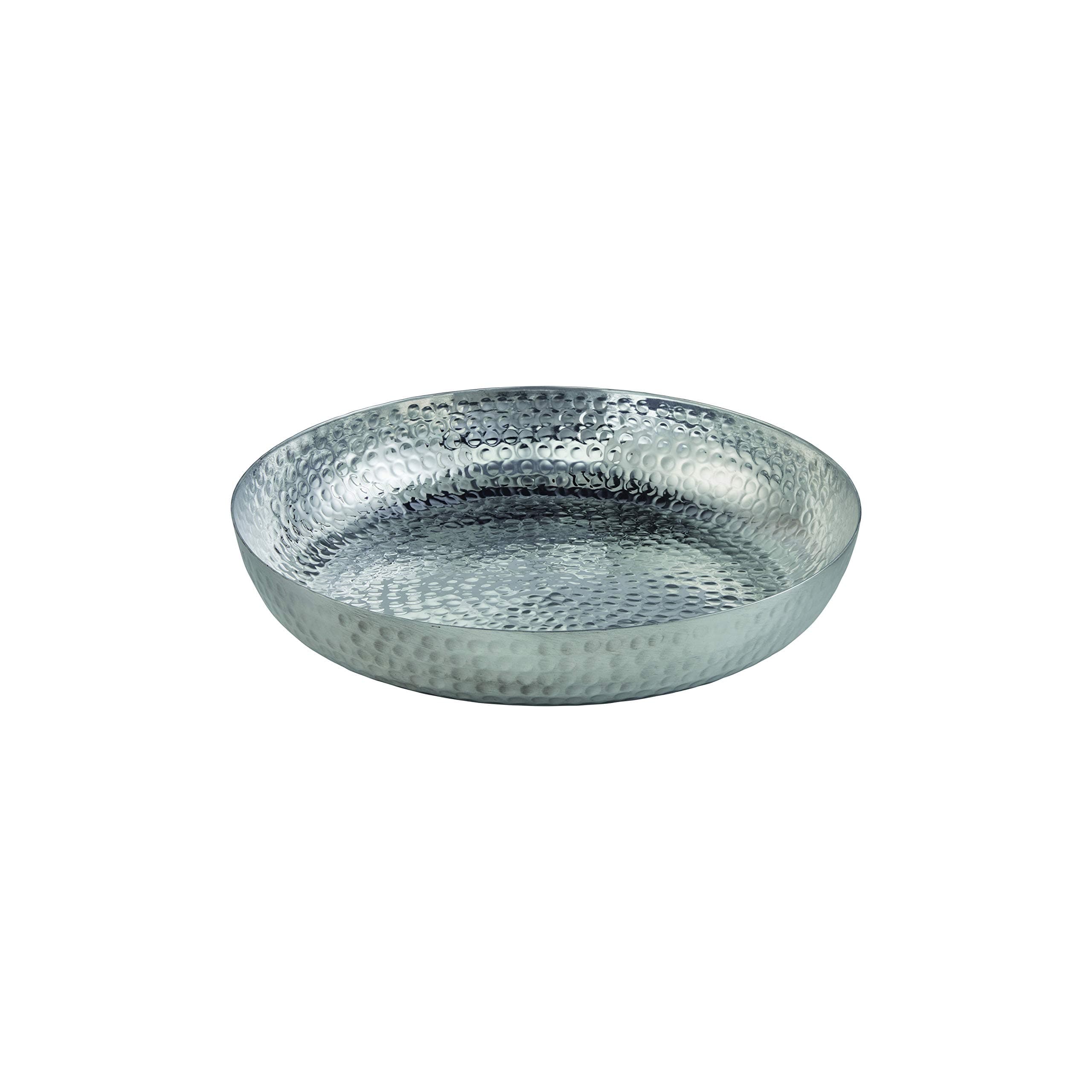 American Metalcraft ASEAS12 Hammered Aluminum Seafood Tray, Single Wall, Silver, 80-Ounce