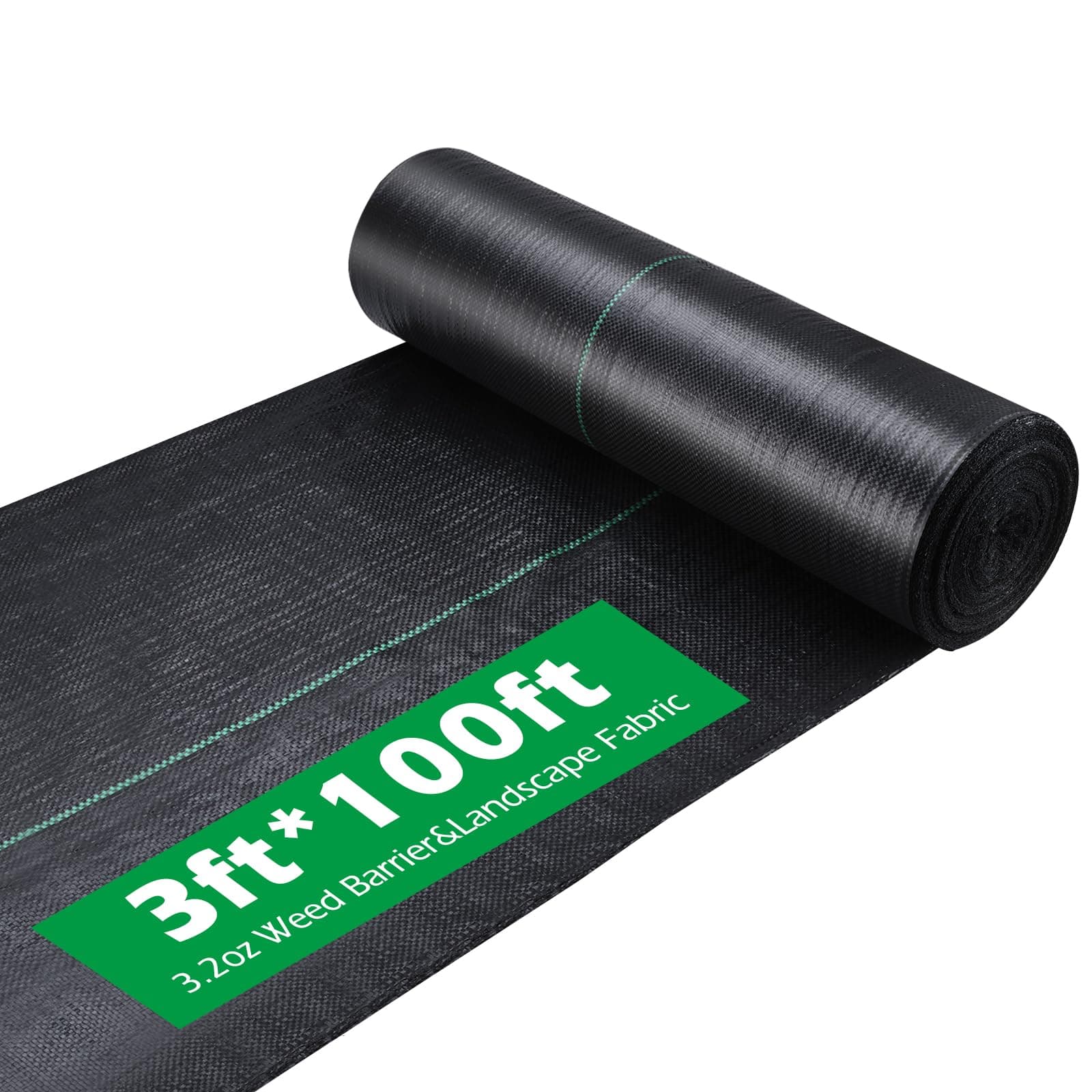 Finderomend Weed Barrier Landscape Fabric,Geotextile Fabric 3ft X 100ft