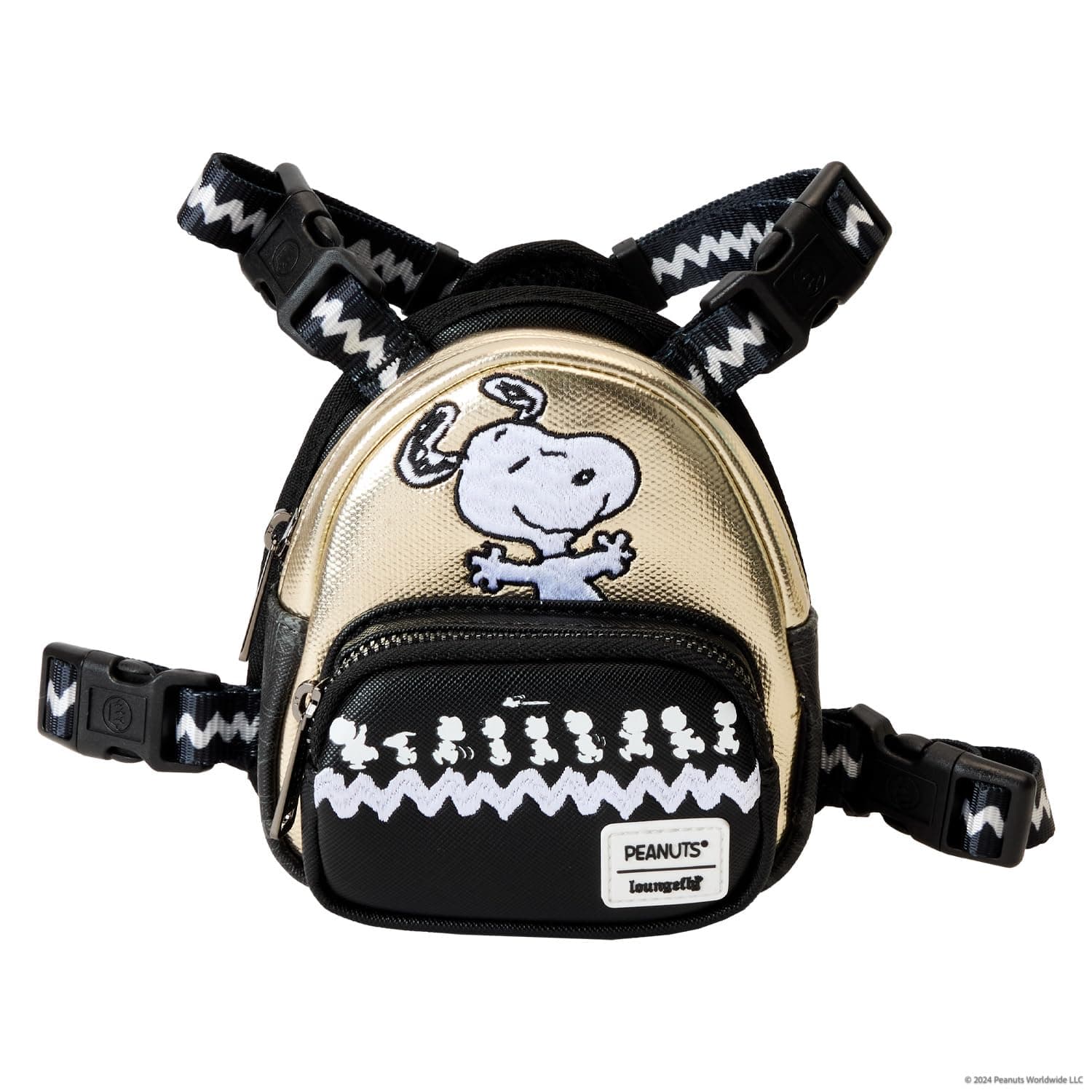 Loungefly Peanuts 75th Anniversary Snoopy Gang Dog Harness (Medium)
