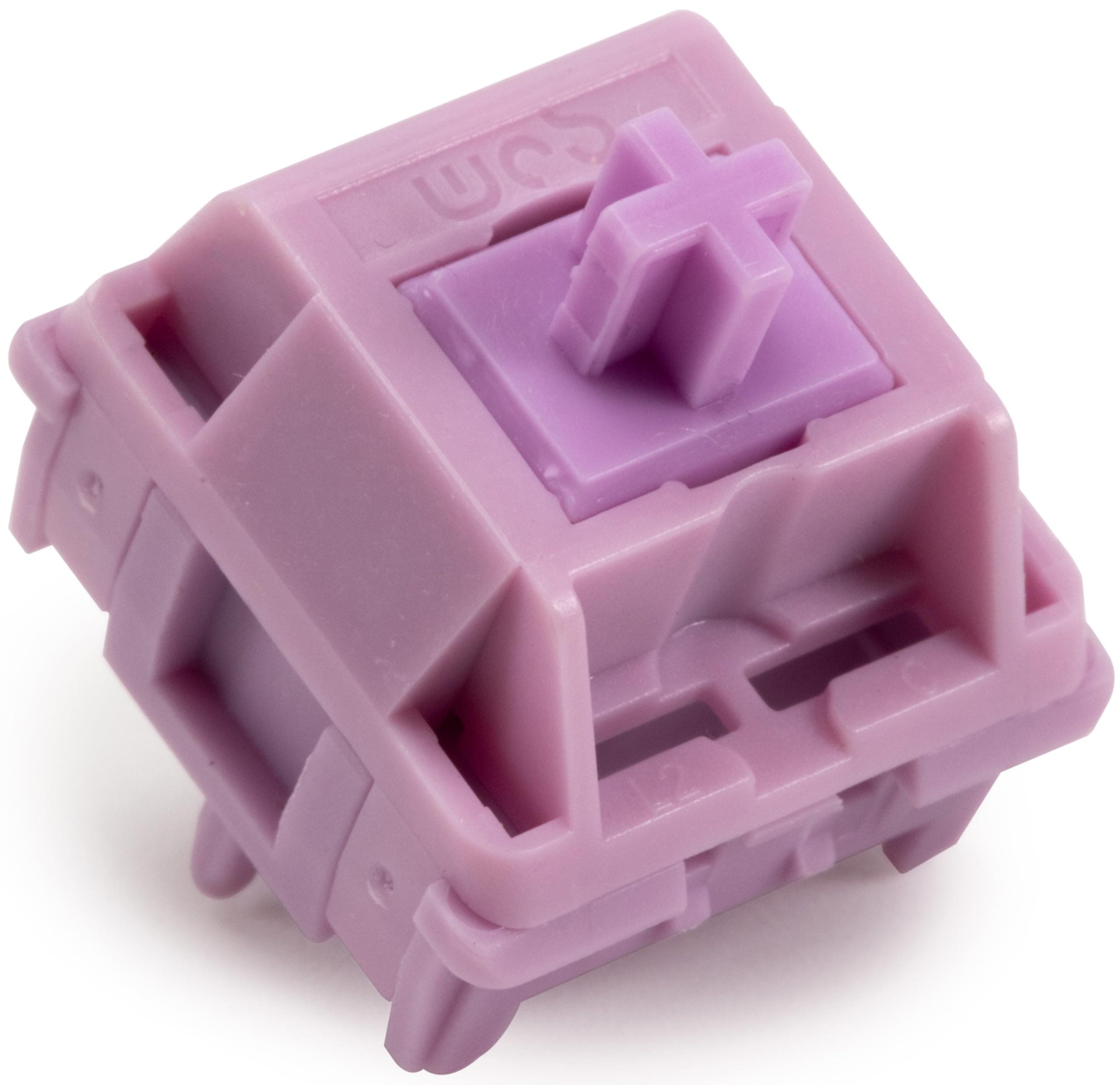 HMX Violet/JWK WOB/Cocoa Linear Key Switch Lubed 5 Pin for Mechanical Keyboard with WOBKEY Rainy75 Integrated Switch Customized (HMX Violet Key Switches (70pcs)