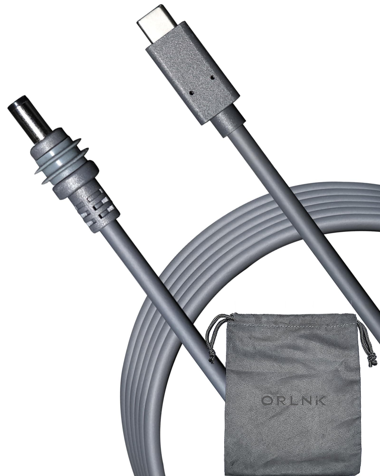 ORLN'K Starlink Mini Cable Work with 100W Power Bank and PD Charger, Waterproof, 18AWG, E-Marker Chip, USB C to DC Power Cable (9.8FT/3M)