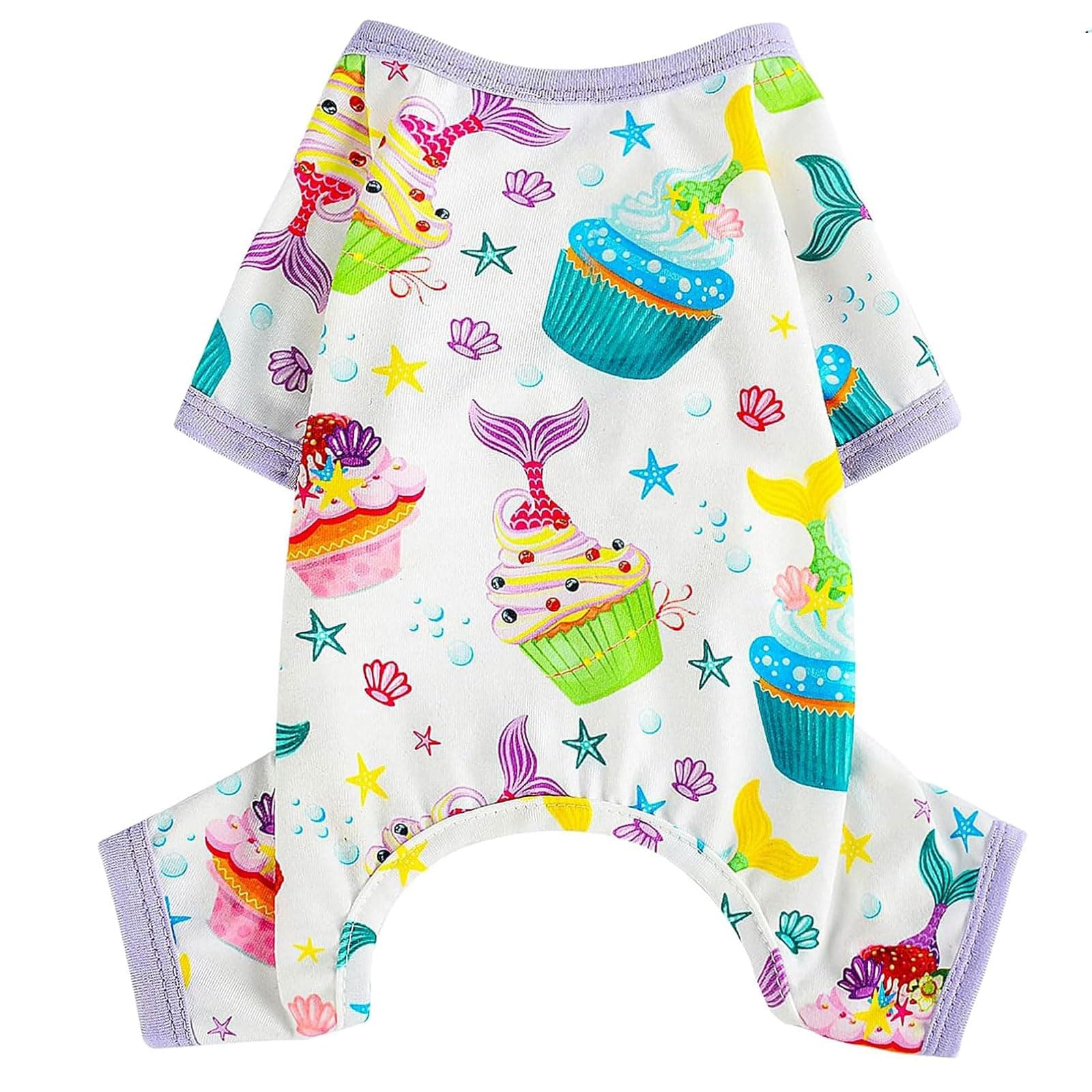 Dog Pajamas for Small Dogs Boy Girl, Dog Clothes Tiny Chihuahua Yorkie Spring Summer Shirt, Cute Puppy Outfit Pjs Jumpsuit Cat Onesie Apparel Pet Clothes
