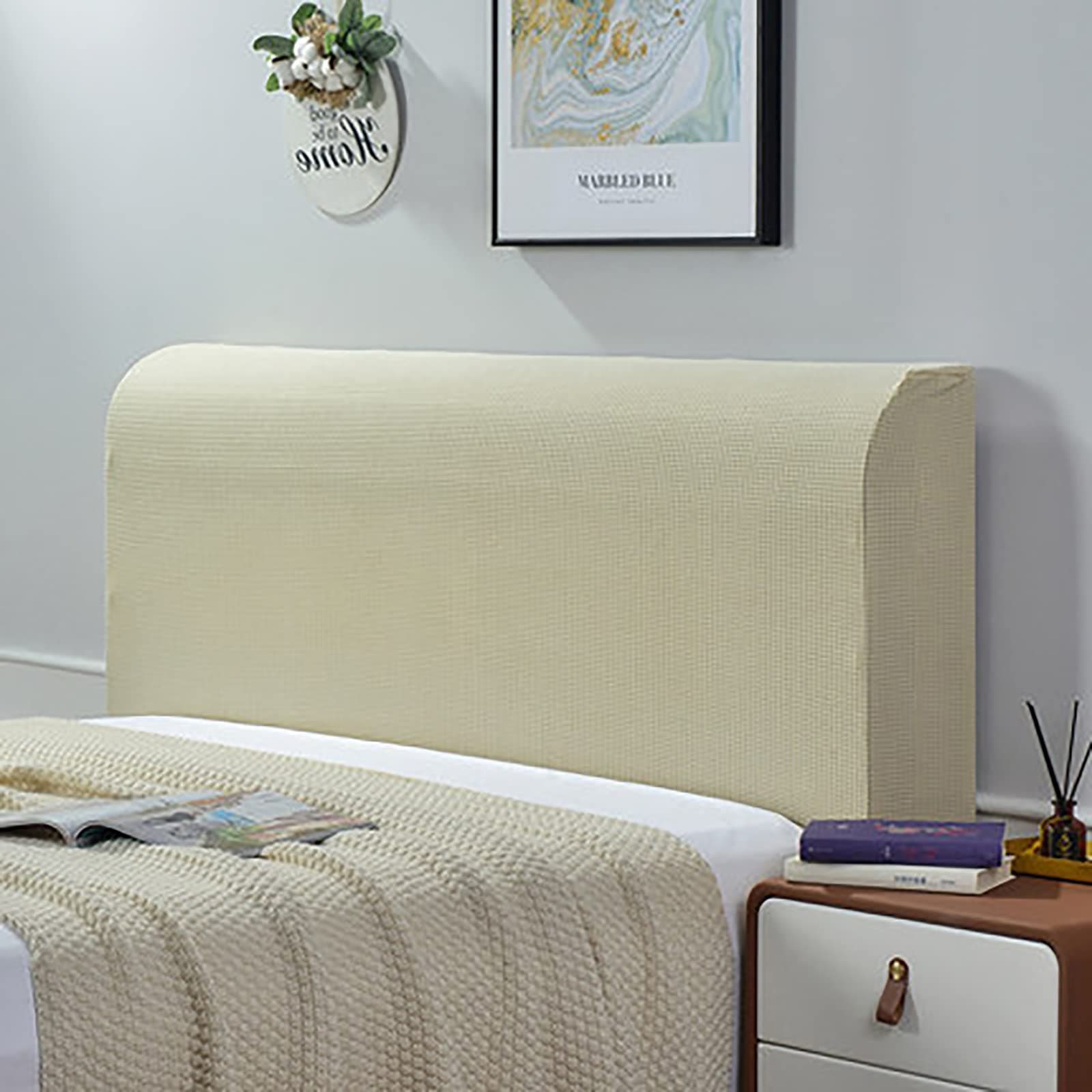 Headboard Cover for Single/King/Double Bed,Stretch All-Inclusive Bed Head Protector Cover,Transforms a Drab Looking Headboard,for Bedroom Decoration(120/150/180/200/220 cm)