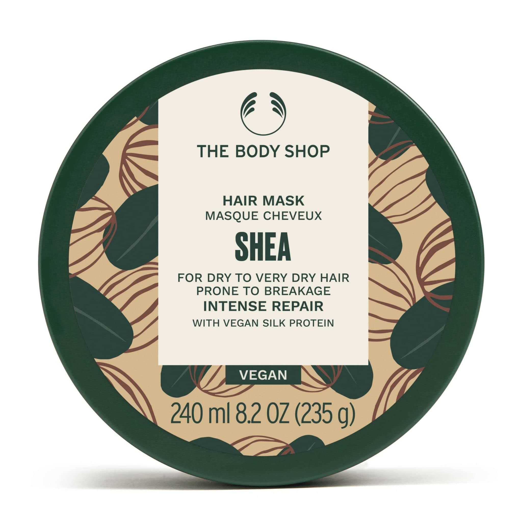 The Body Shop Shea Hair Butter Richly Replenishing & 100% Vegan, 12.4 Oz - great for Dry Hair, prone to Damage