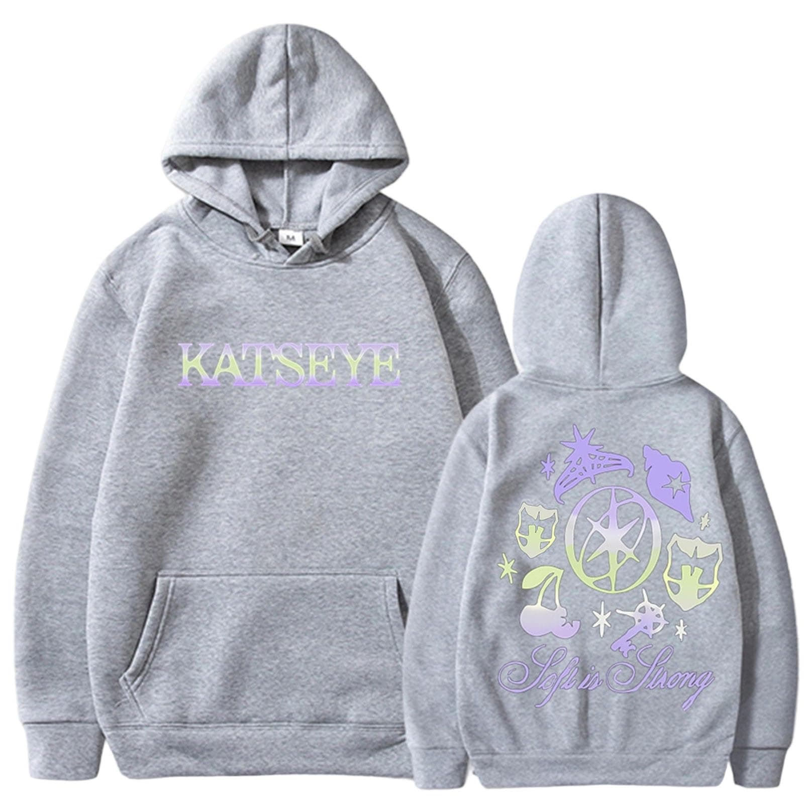 BTLYUIOAPE Katseye Merch Unisex KATSEYE Hoodie Music Album Hooded Long Sleeve Sweatshirts Streetwear Clothes Hoodies Tops