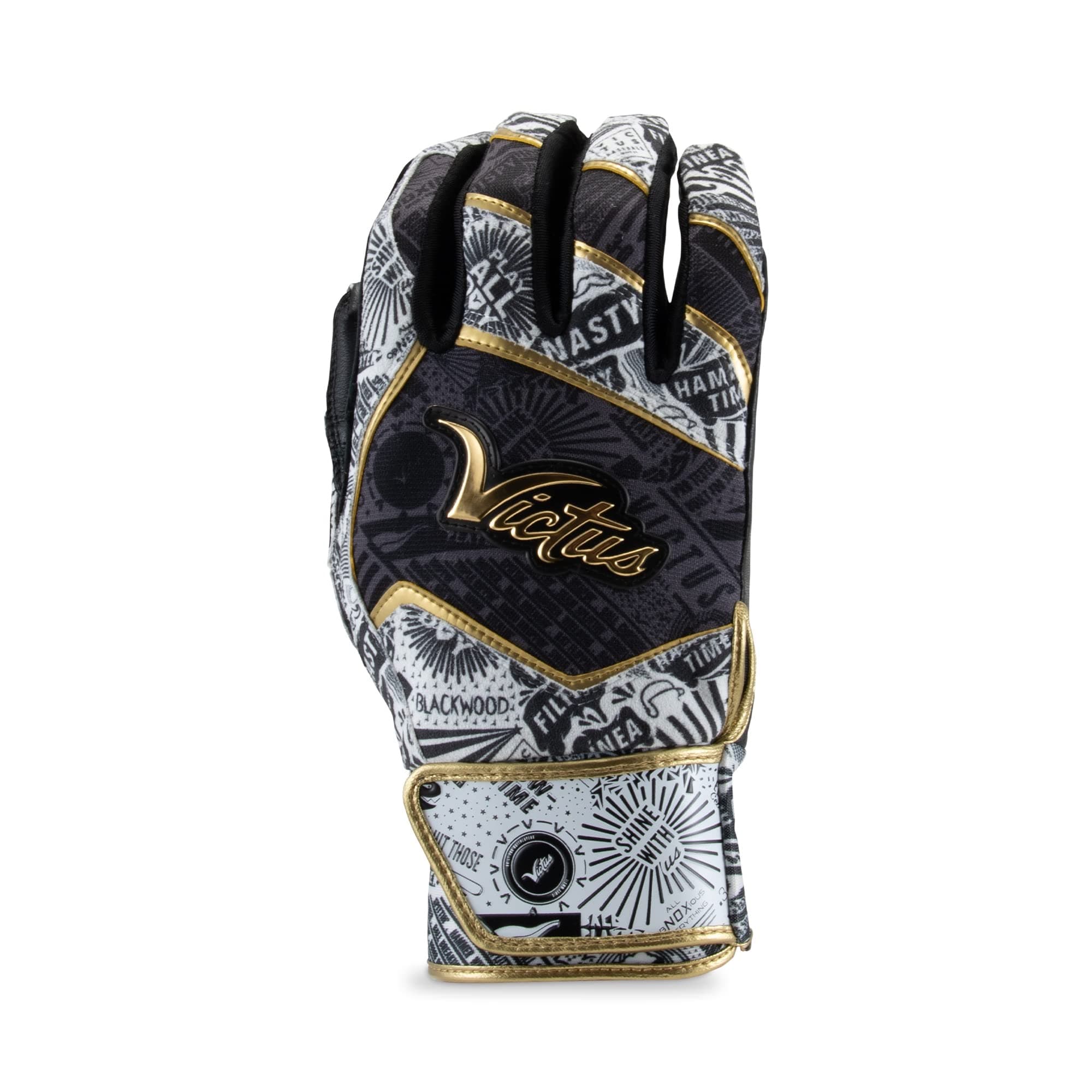 Victus - NOX Batting Glove Black/Gold (VBGNOX-BK/GD-AM)