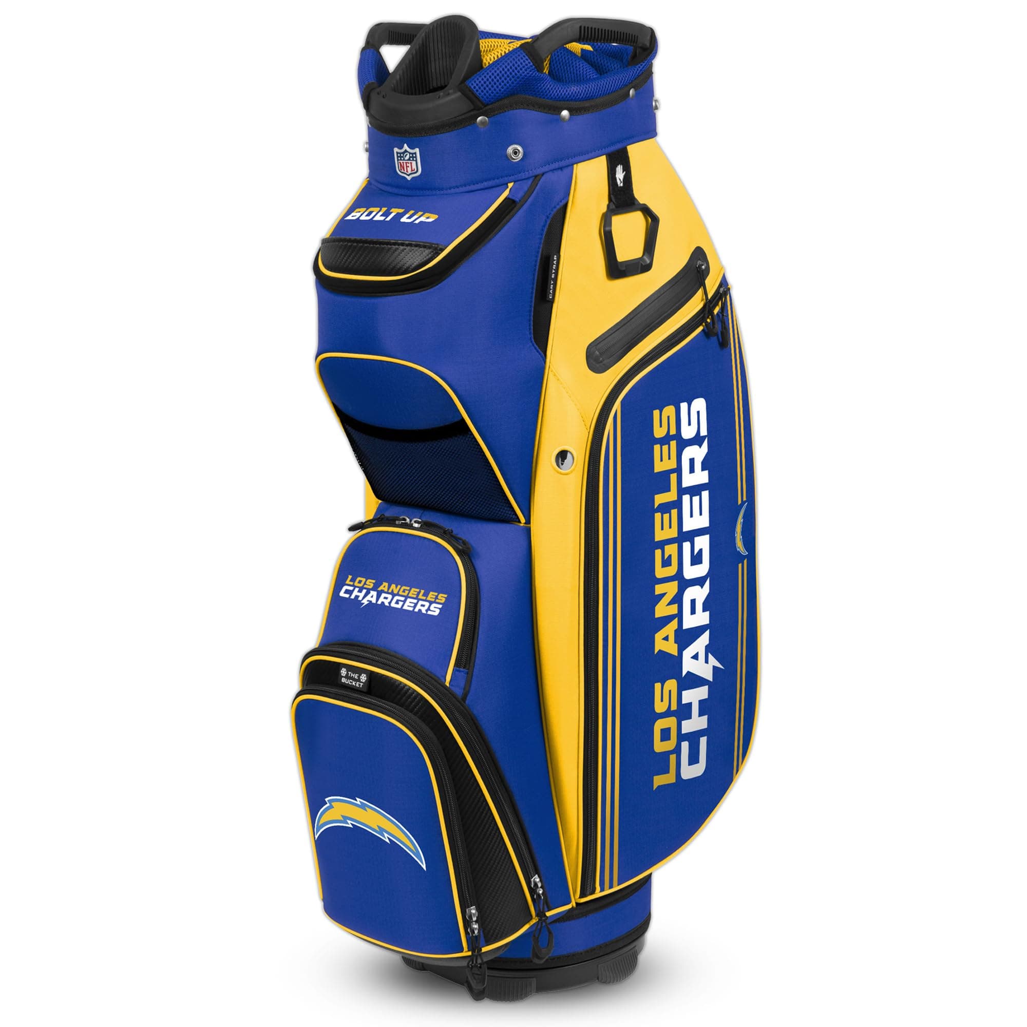Team Effort WinCraft Los Angeles Chargers Bucket III Cooler Cart Golf Bag