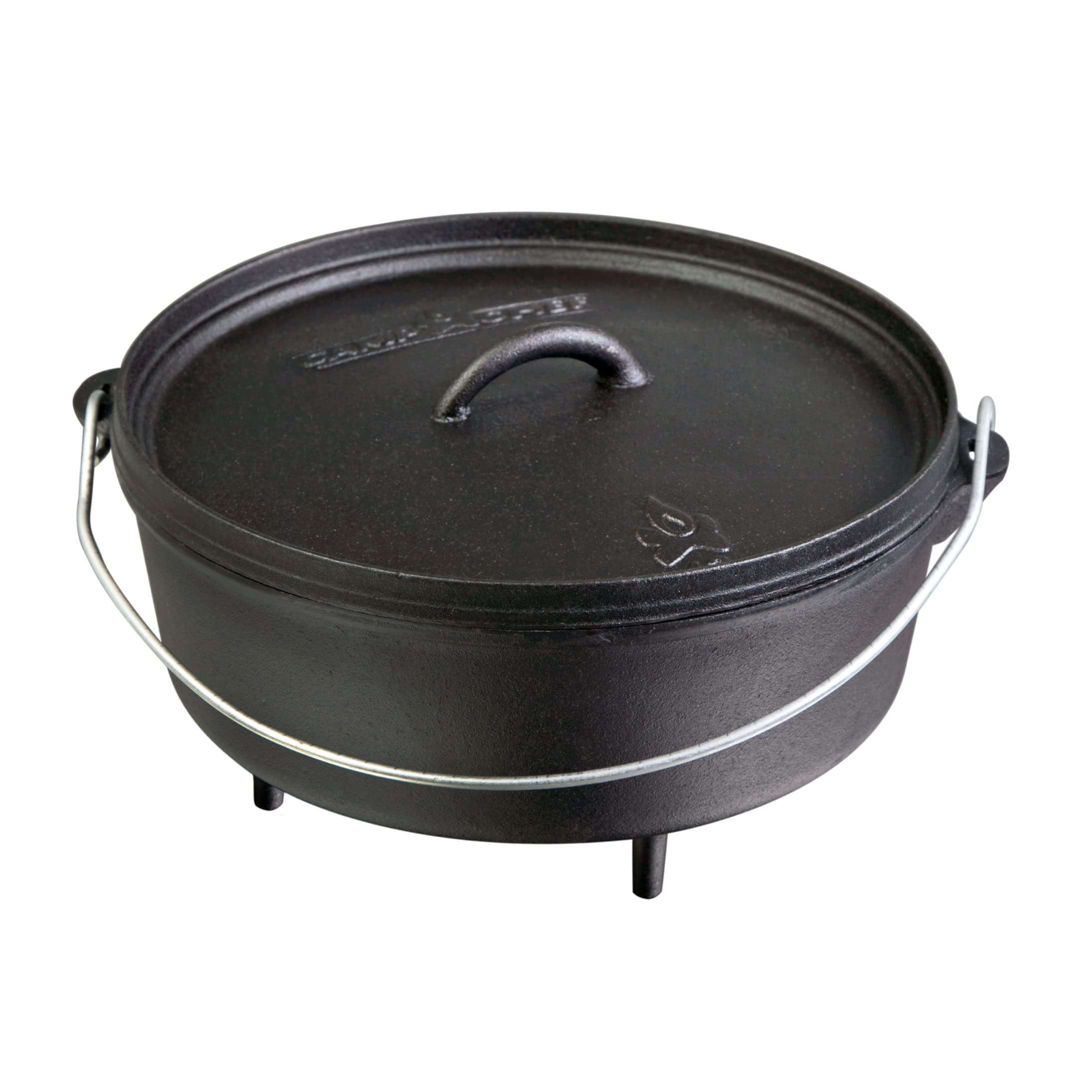 Camp Chef Classic 10 Dutch Oven - Cast Iron Dutch Oven Pot with Lid for Indoor & Outdoor Cooking - 10" Dutch Oven - 4 Quarts