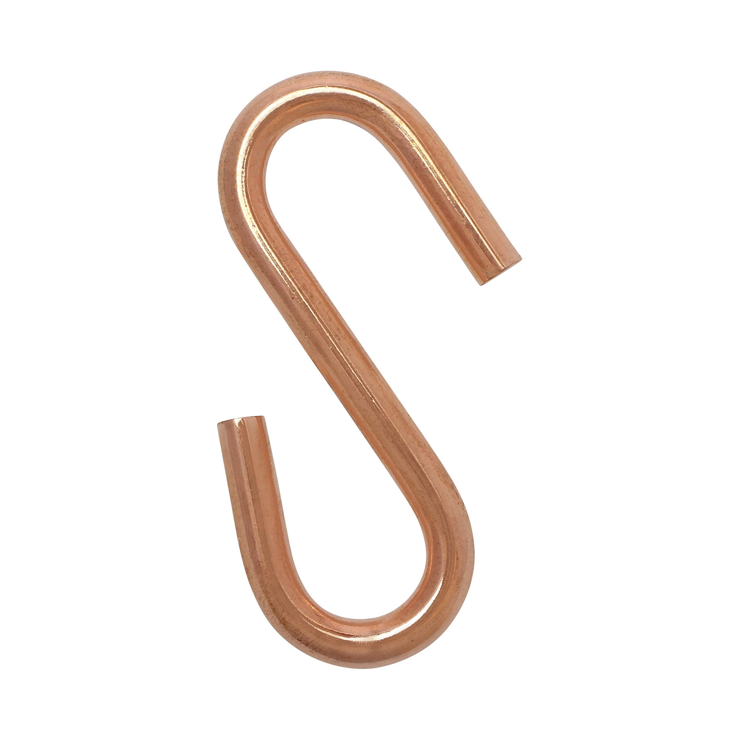 RCH Hardware SH-SS03-55 Stainless Steel S-Hook, 5 Gauge, Copper (2 Pack)
