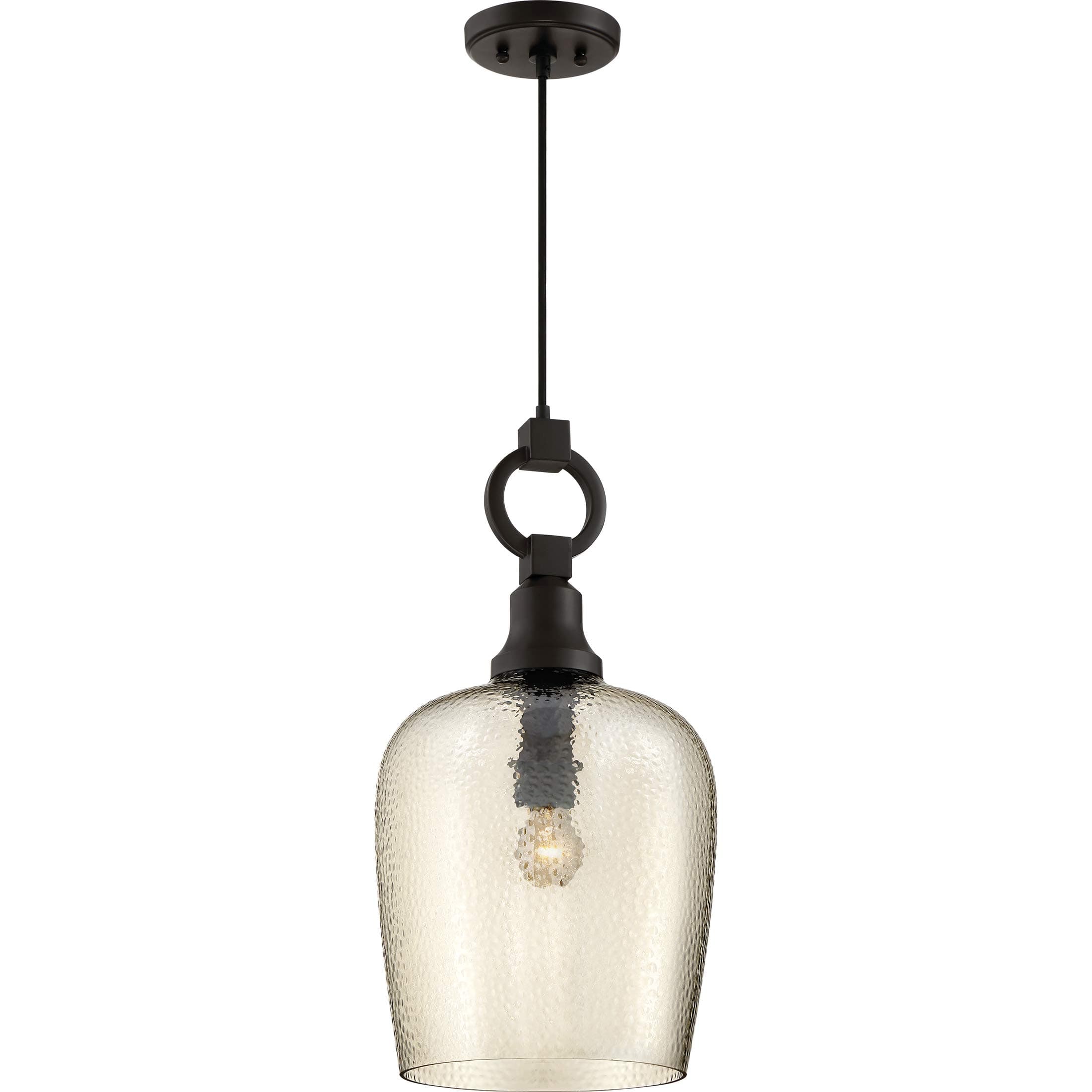 Quoizel Kendrick 1-Light Western Bronze Mini Pendant Light