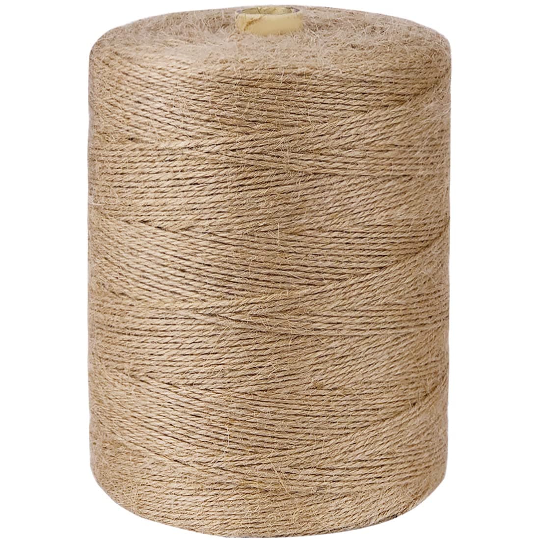 PerkHomy Jute Twine String 3600 Feet Natural Thin for Craft Gardening Plant Gift Wrapping Tag Art Wedding Home Decoration Packing Material Christmas Bulk (3600 FT * 2mm (3Ply))