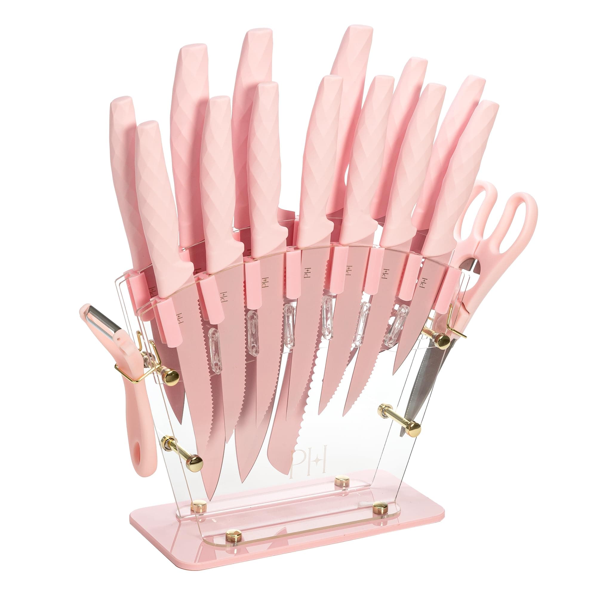 Paris Hilton Knife Fan Block Set
