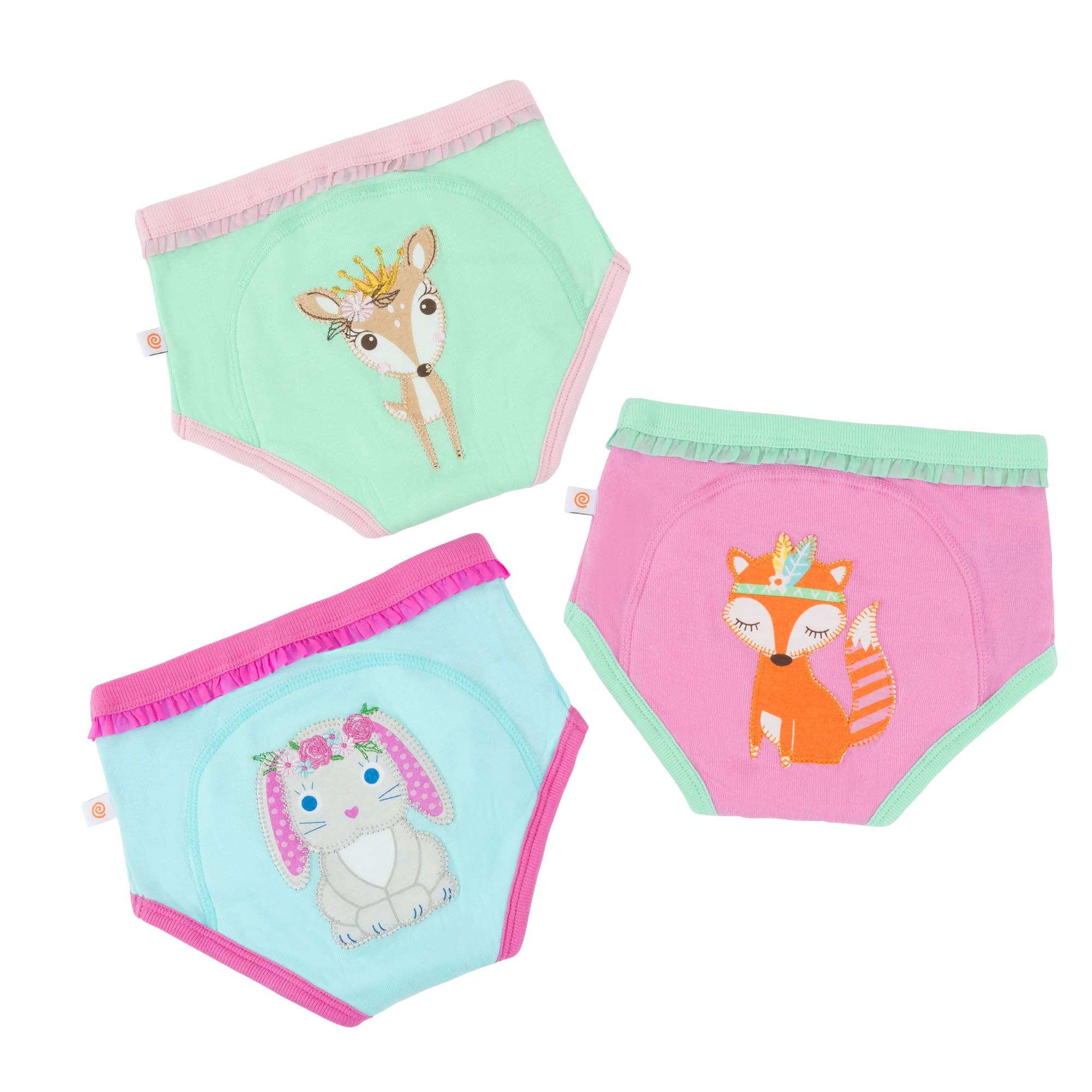 Zoocchini Organic Training Pant - Woodland Princess 2T/3T