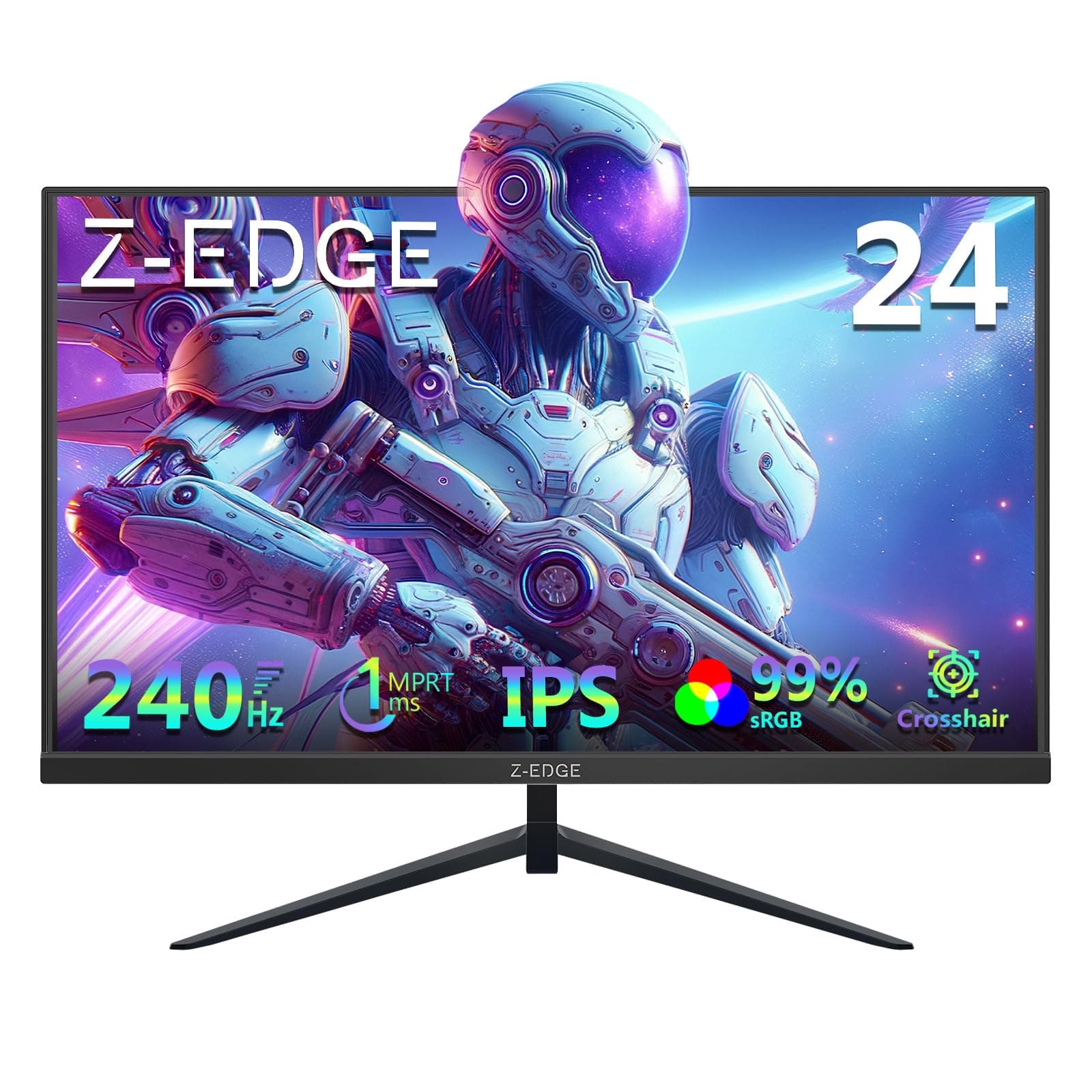 Z-Edge 24 Zoll 240Hz Gaming Monitor IPS 1ms 1080P DisplayPort HDMI