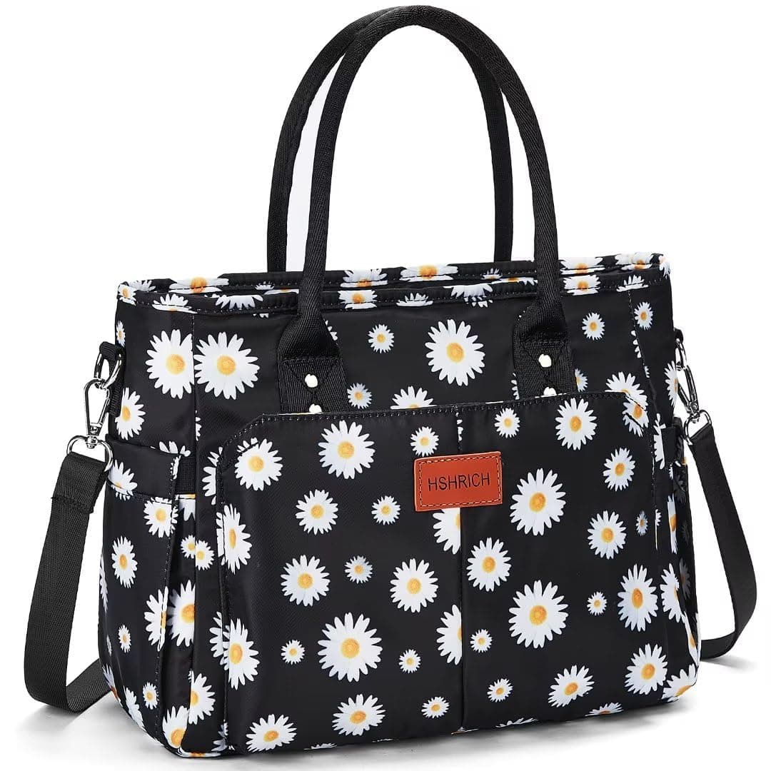 HSHRICH Large Lunch Bags for Women - Insulated Tote Lunch Box for Work
