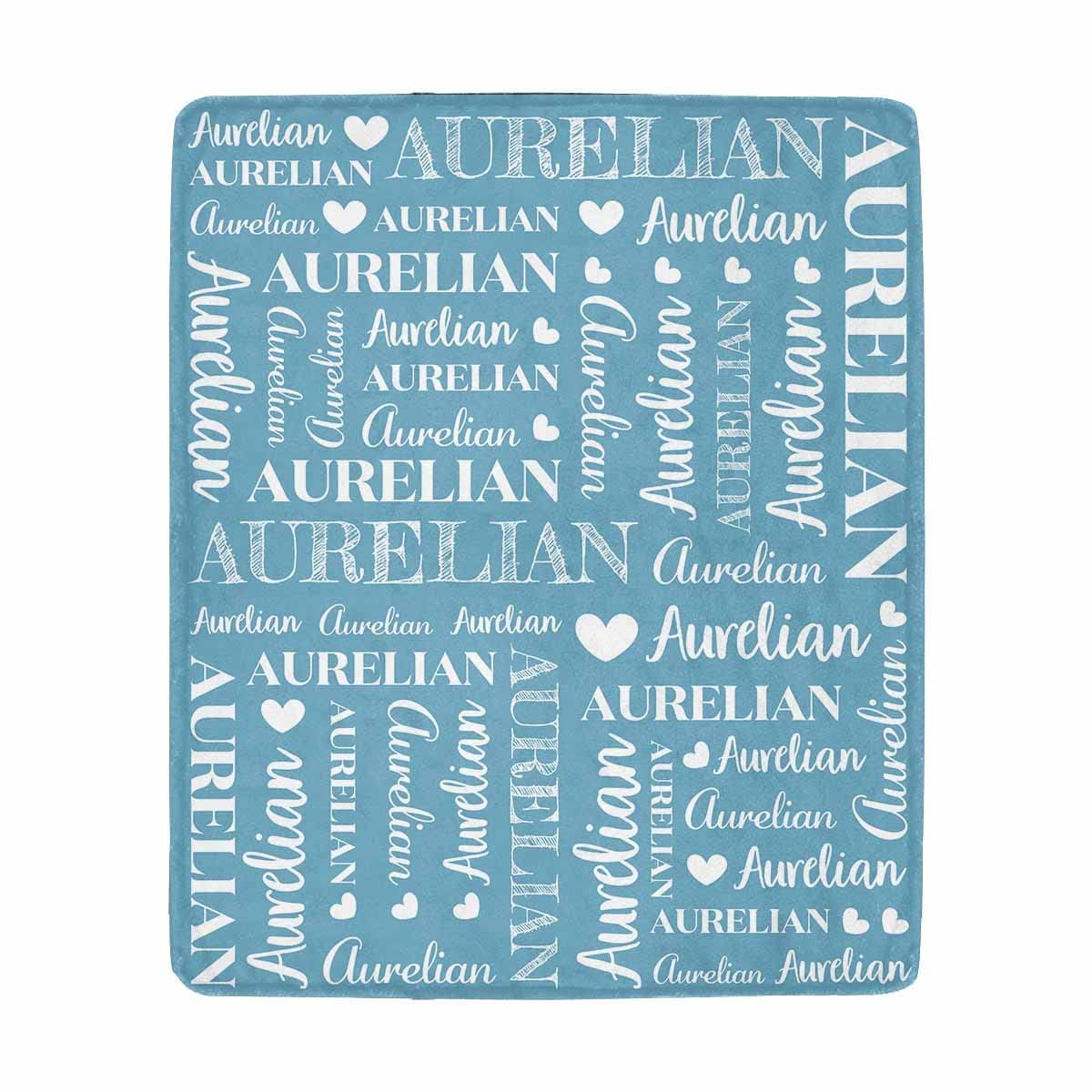 Personalized Baby Blankets for Boys Girls with Name, Custom Kids Blanket for Women Men, Monogrammed Baby Throw Blanket Gift for Birthday Christmas, Customized Baby Gifts for Newborn Toddler 30"x40